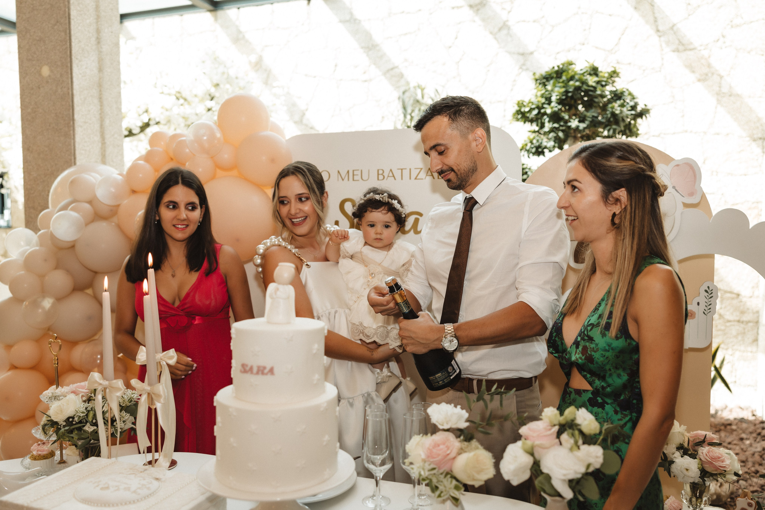 Batizado da Sara. Photographe de mariage et de famille à Braga — Alexandra Mieres Photography