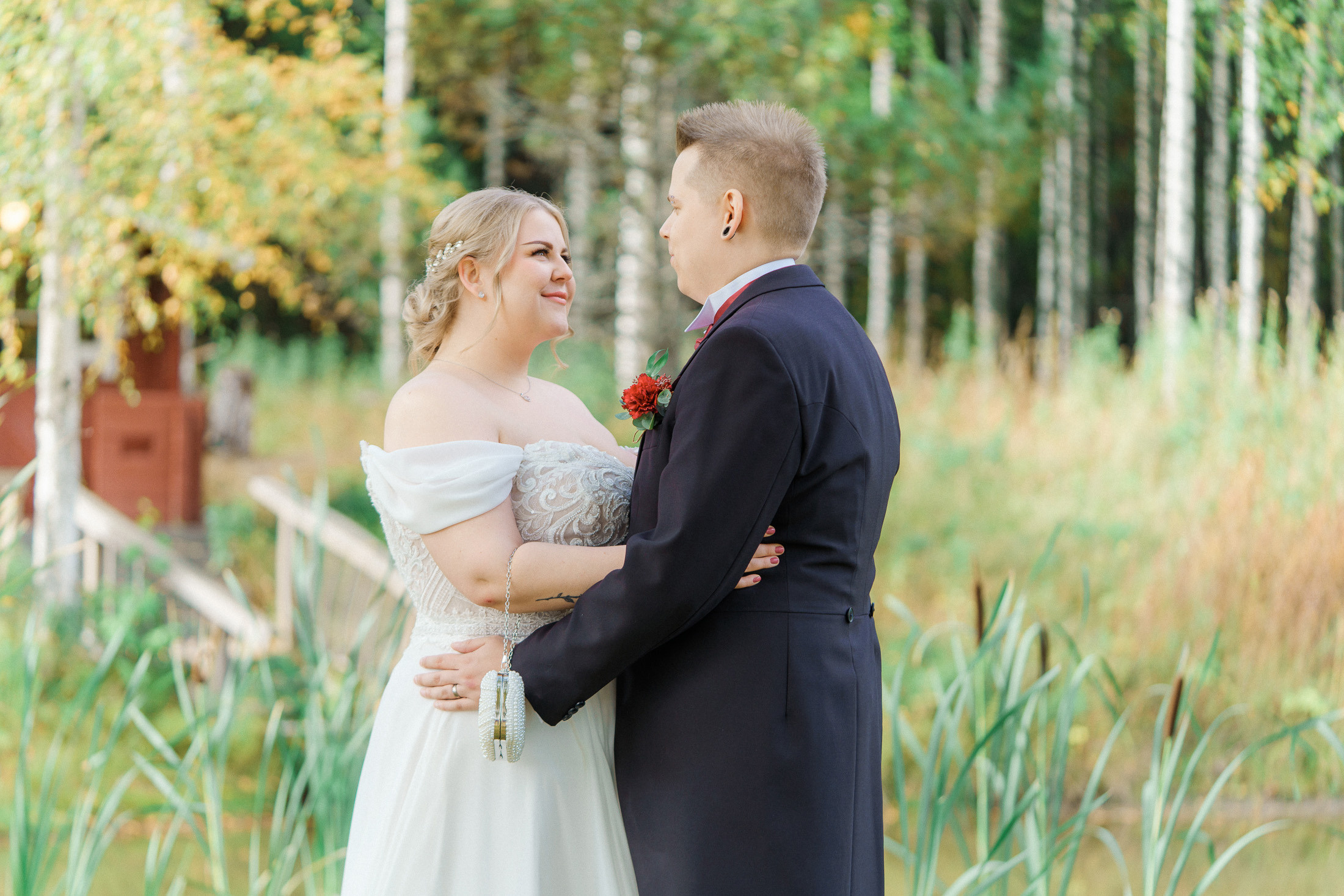 Sarah&Teemu, Hääkuvaus Kytäjän juhlatila, Hyvinkää