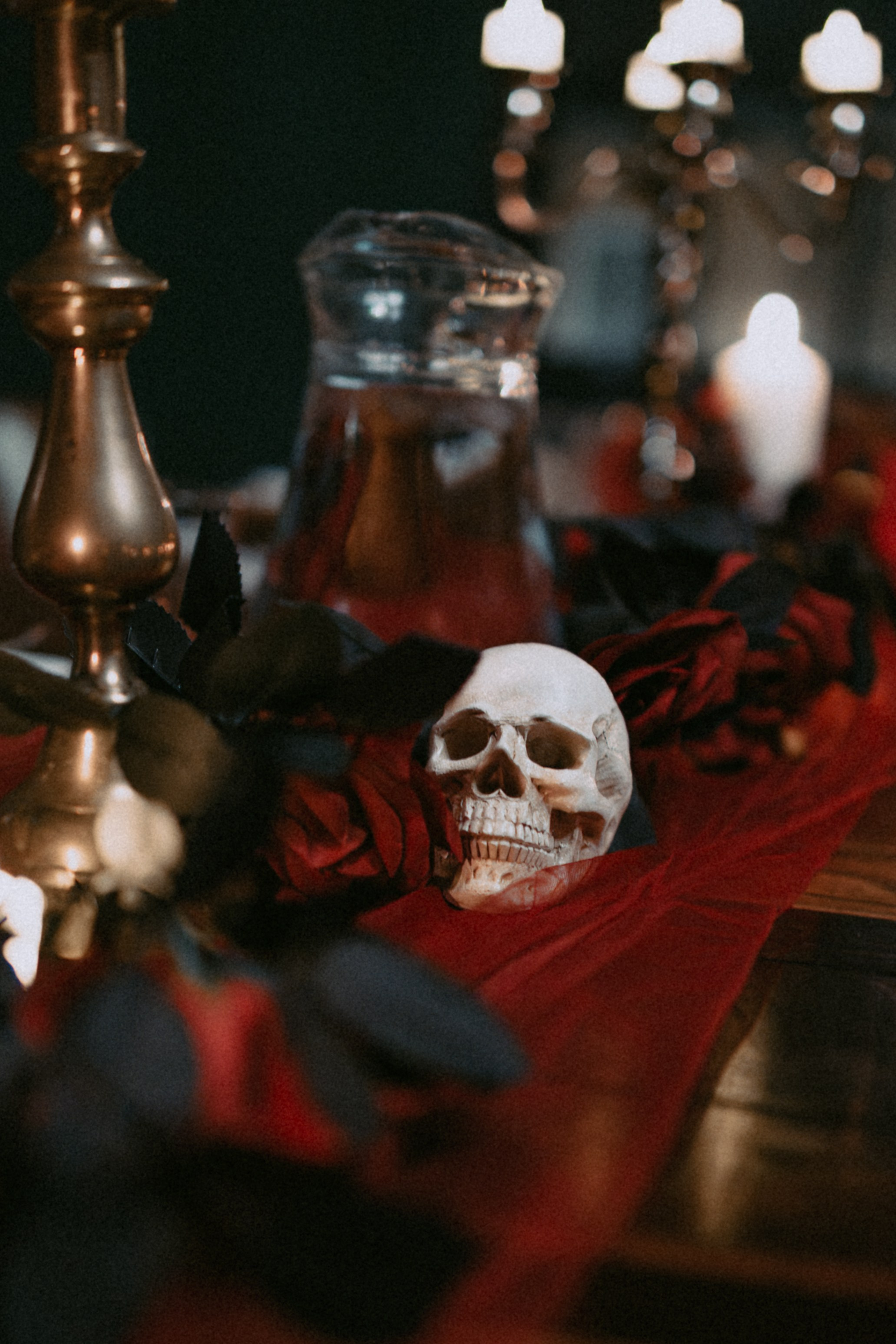 Vampire’s Dinner — Halloween Event Photography for “Gathered Realms”. Moth & Moss Photography