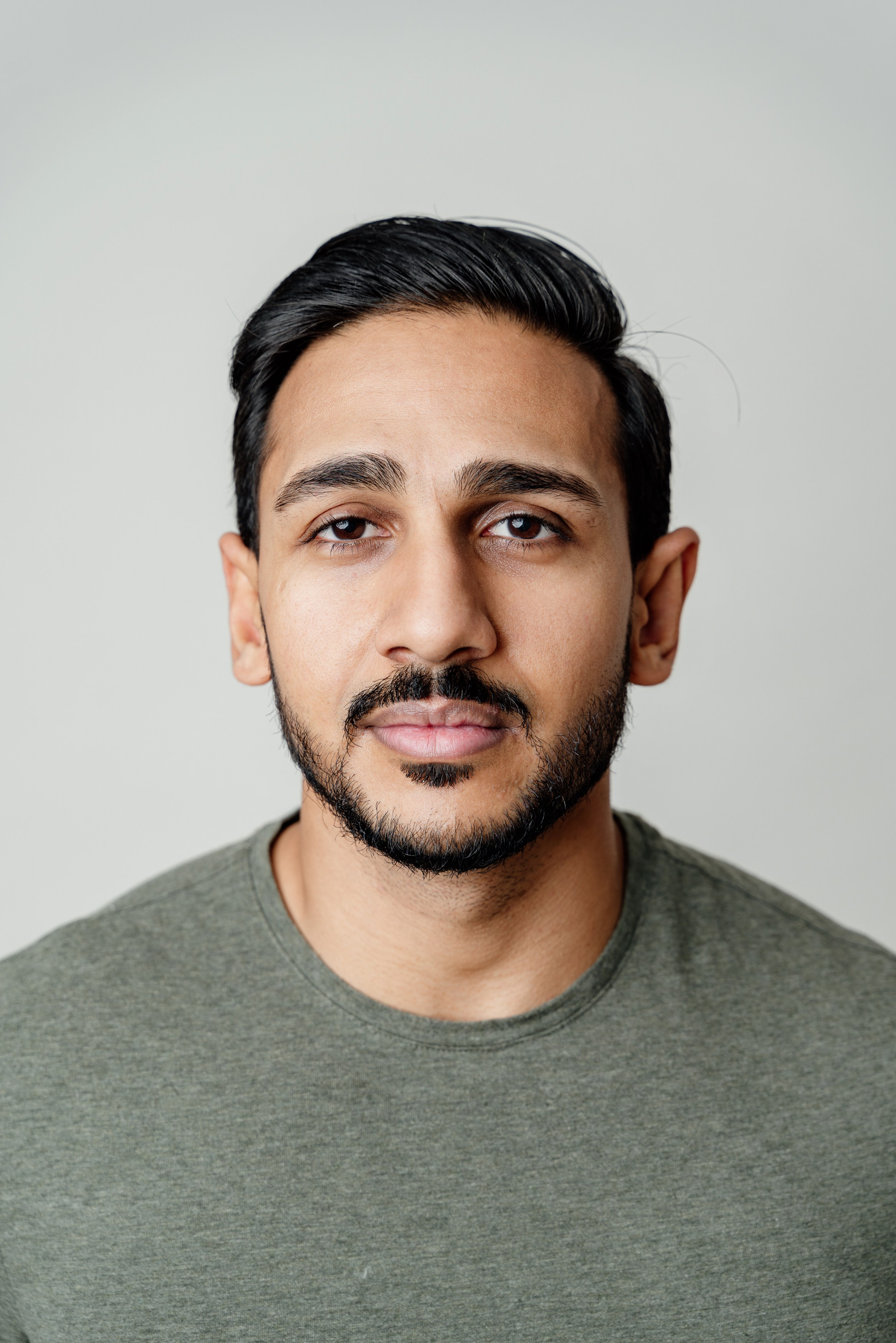 a headshot for an actor