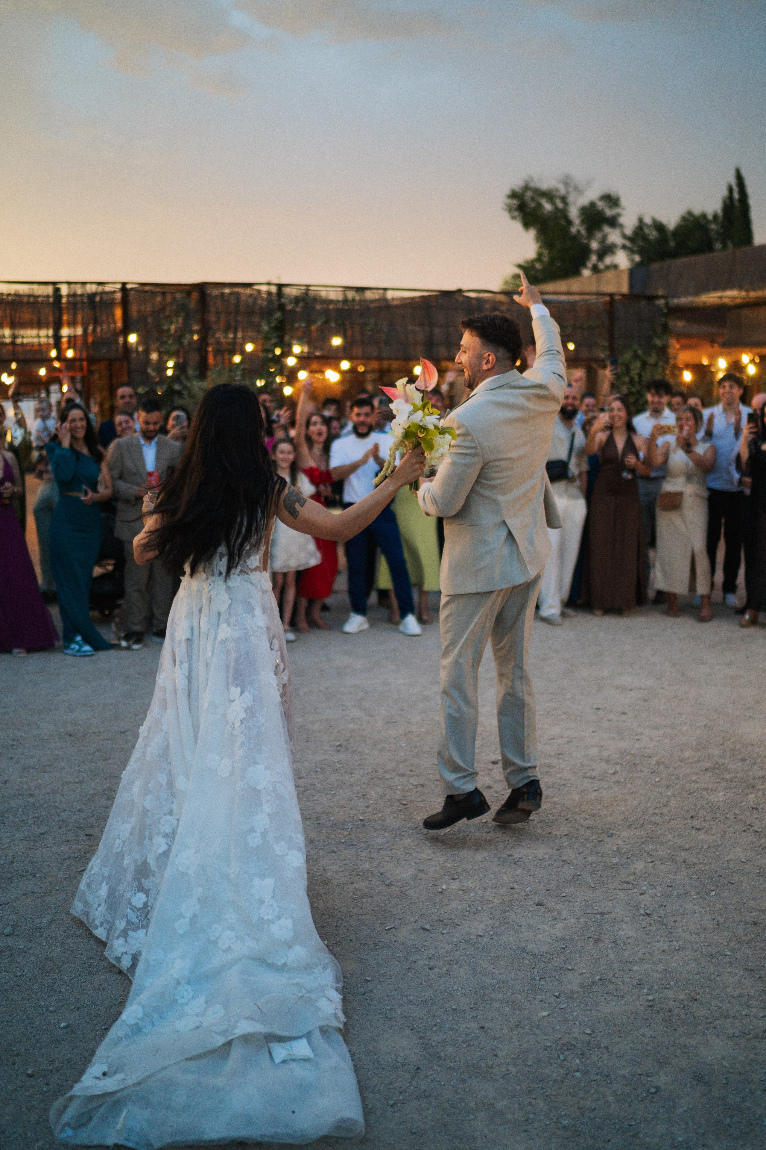 Nerea y Samuel. Christian García