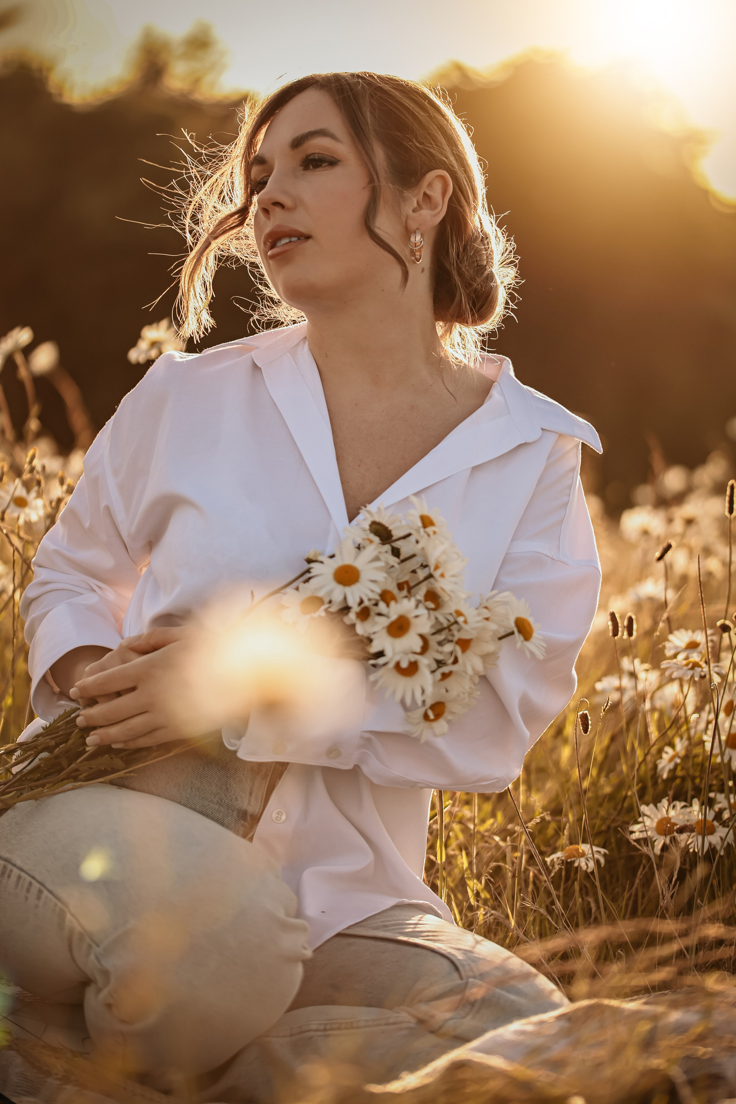 Daises. Photographer Co Dublin, Balbriggan — Agata Maliseva