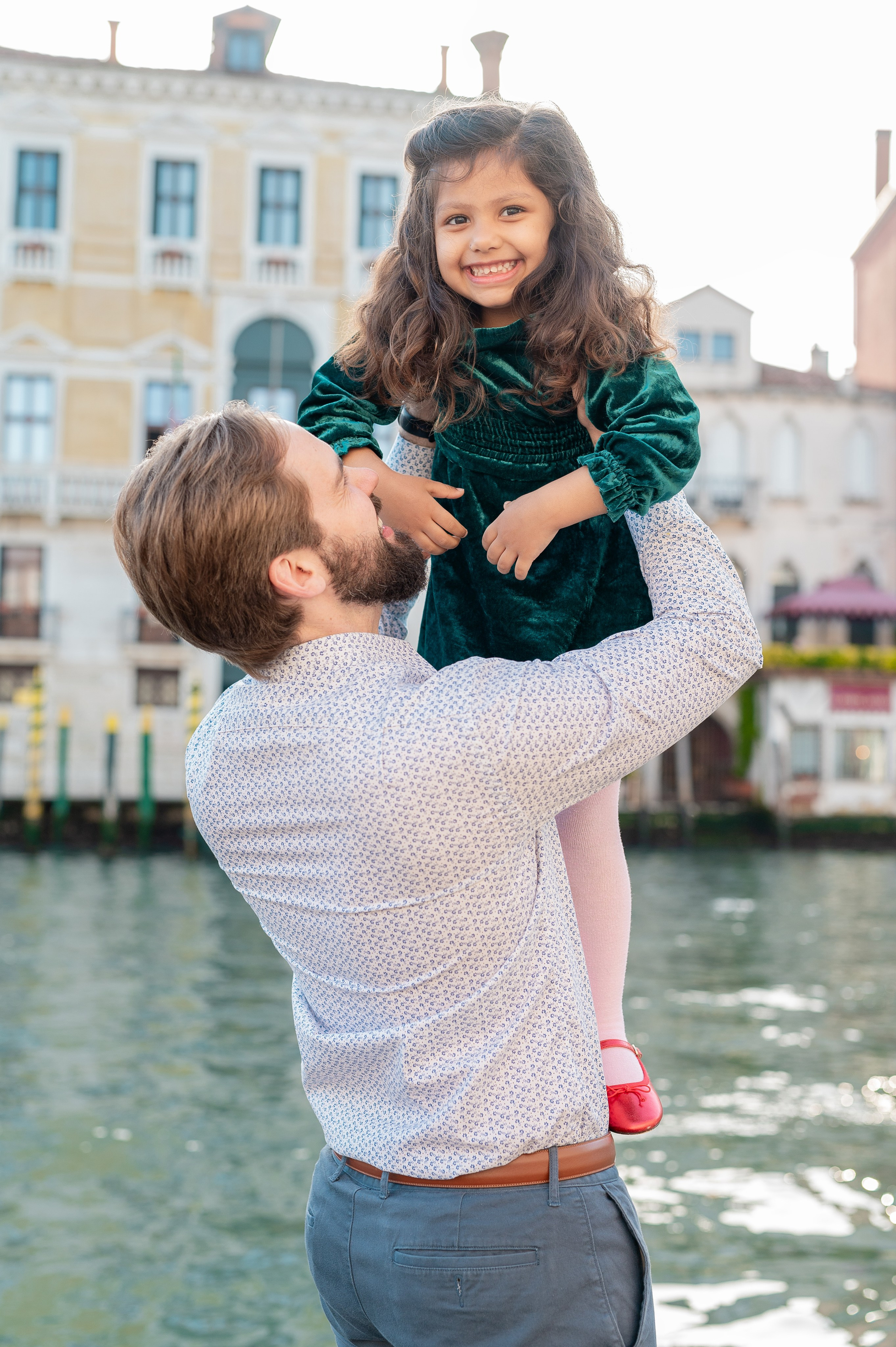 Family photoshoot in Venice. Photographer in Venice Anna Terzi