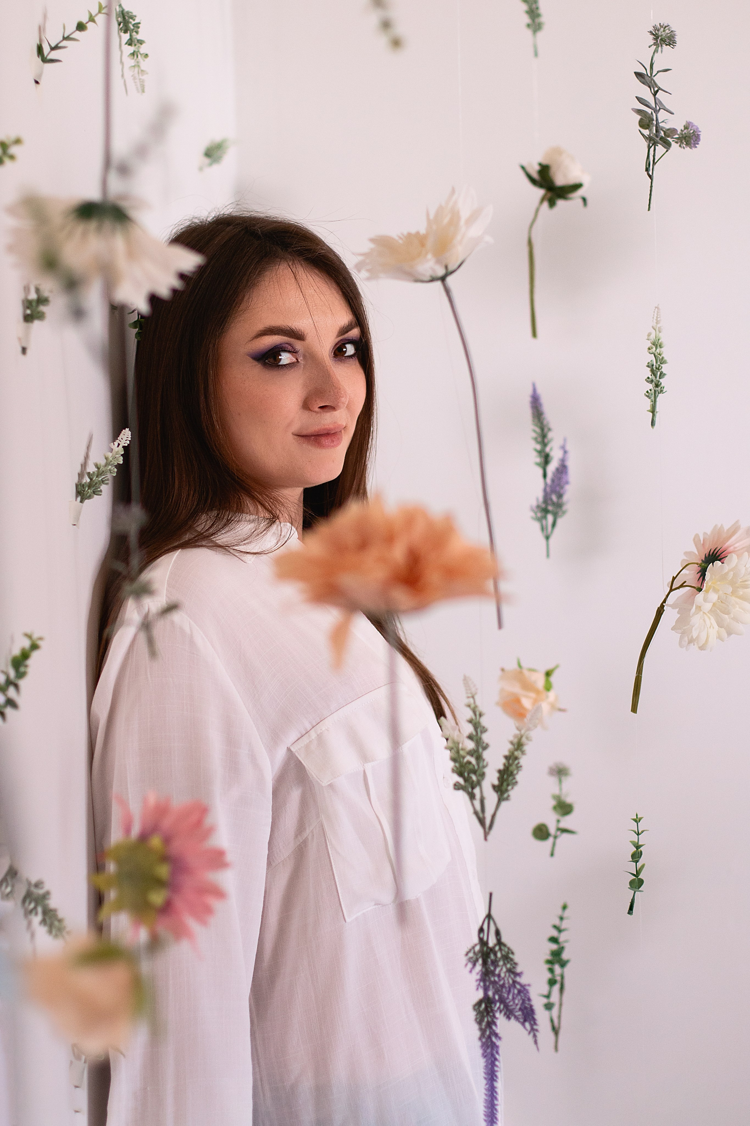 Девушка-букет. Детский и семейный фотограф в г. Бельцы