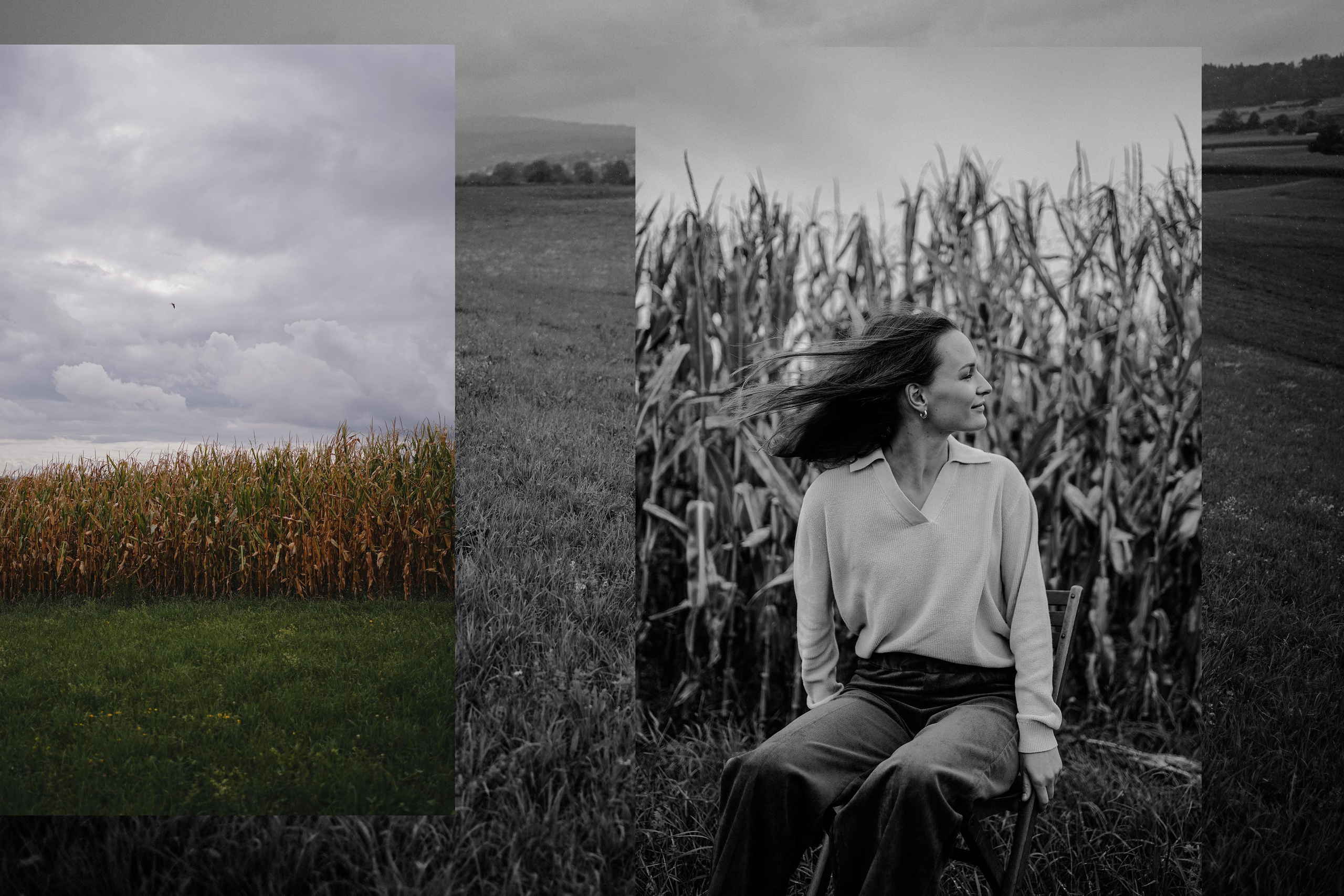 “In tall grass”. Editorial for https://preri.com/. Julia Pelikánová | Portrait and content photographer in Prague