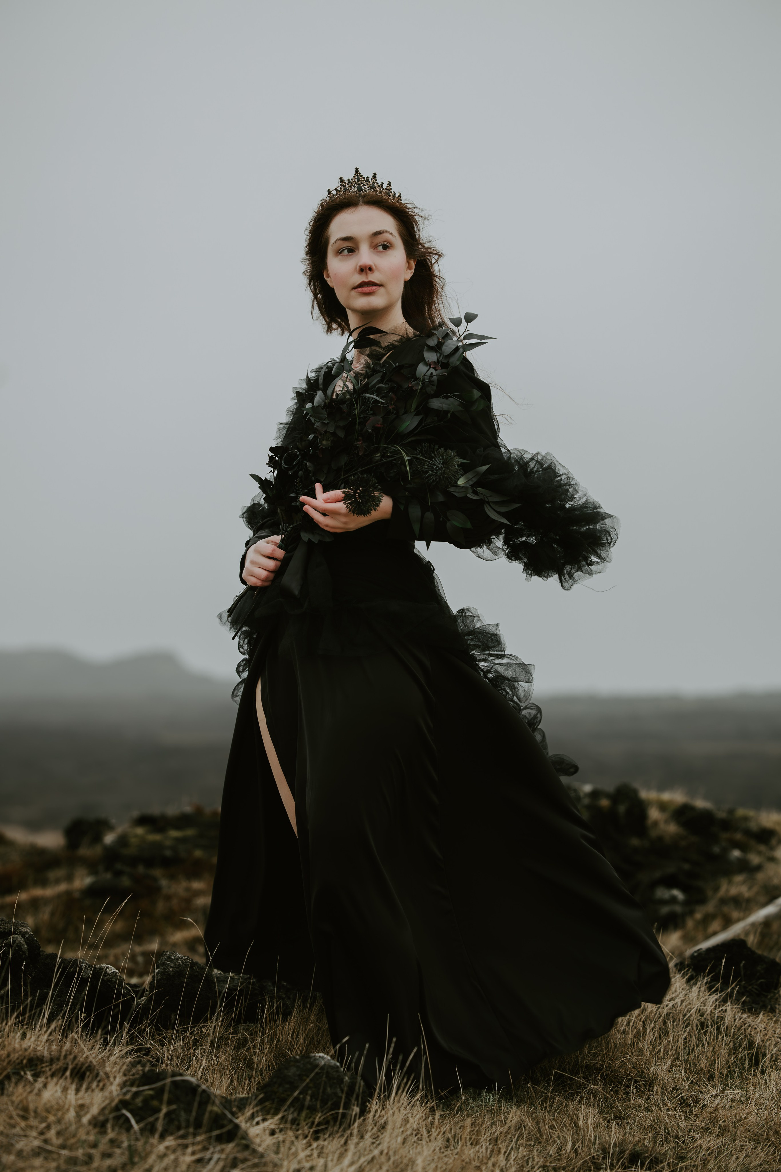 ´The Goddess Of The Dark Past´. Heart In Lens Photography from Reykjavík, Iceland