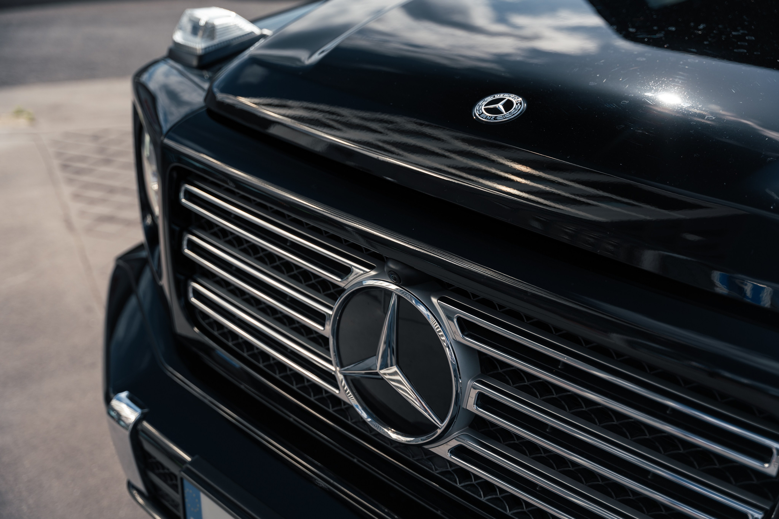 Mercedes-Benz G500. Photographe de voitures à Paris — Vitalii Motruk