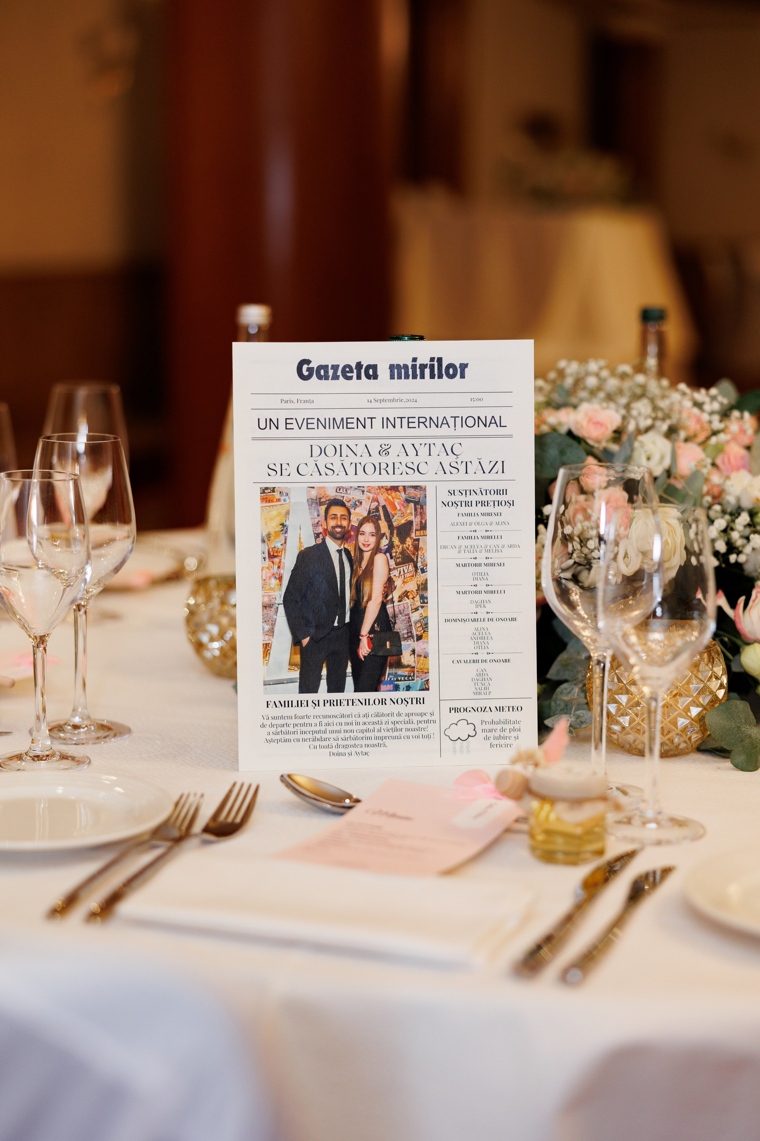 Marriott Champs-Élysées, Doina & Aytaç