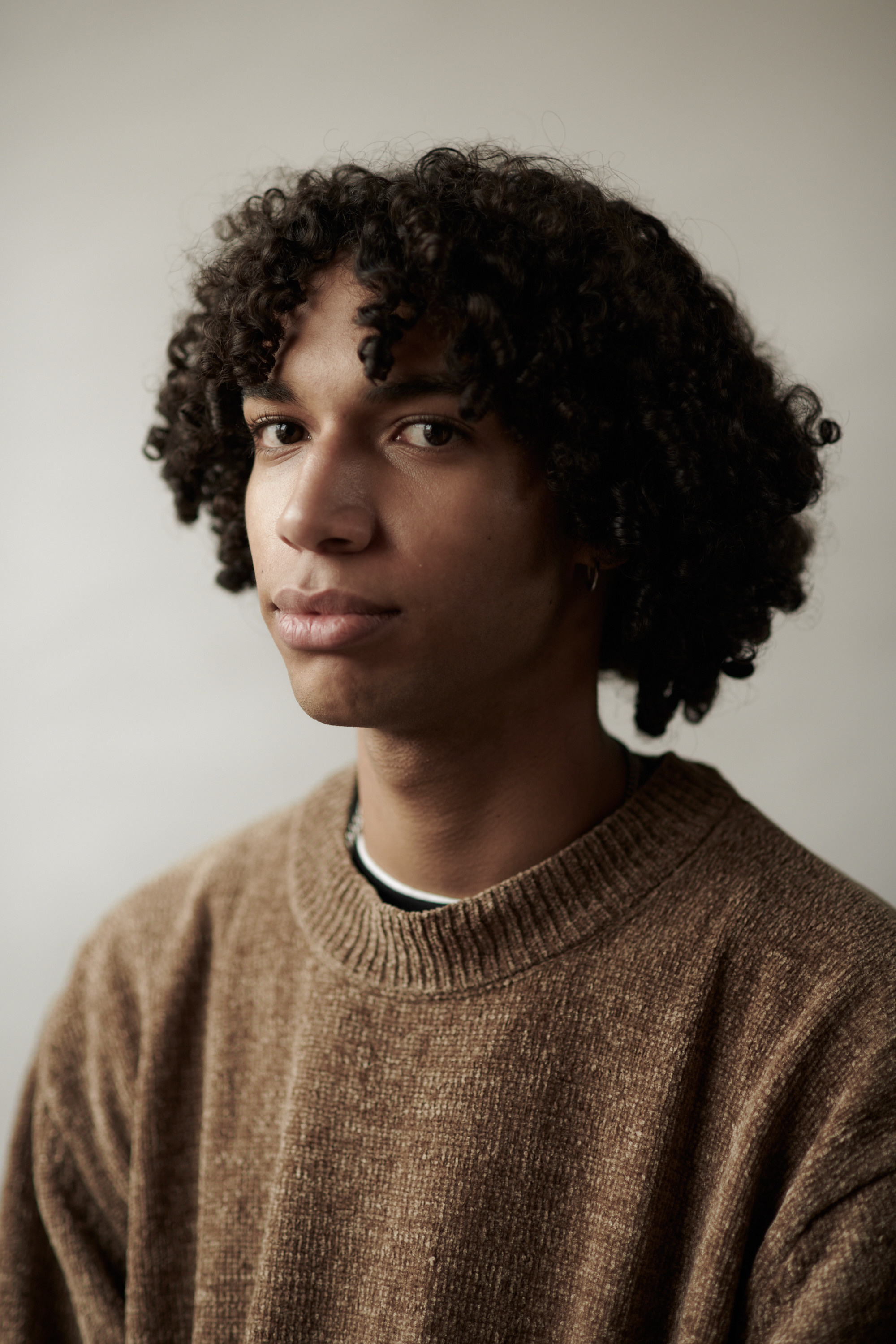 Portrait photography of young boy