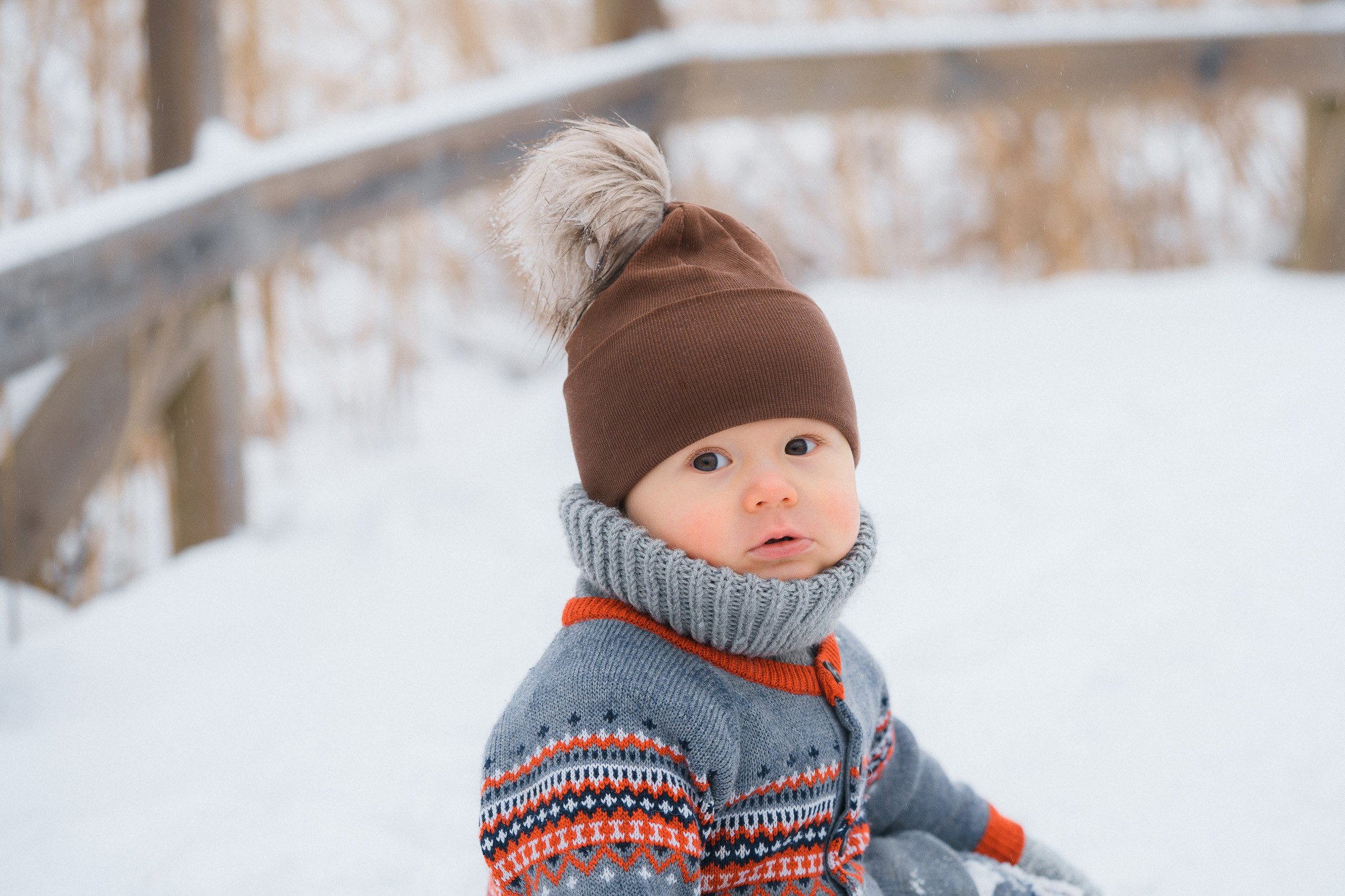 Perhekuvaus Espoon Laajalahden rannalla