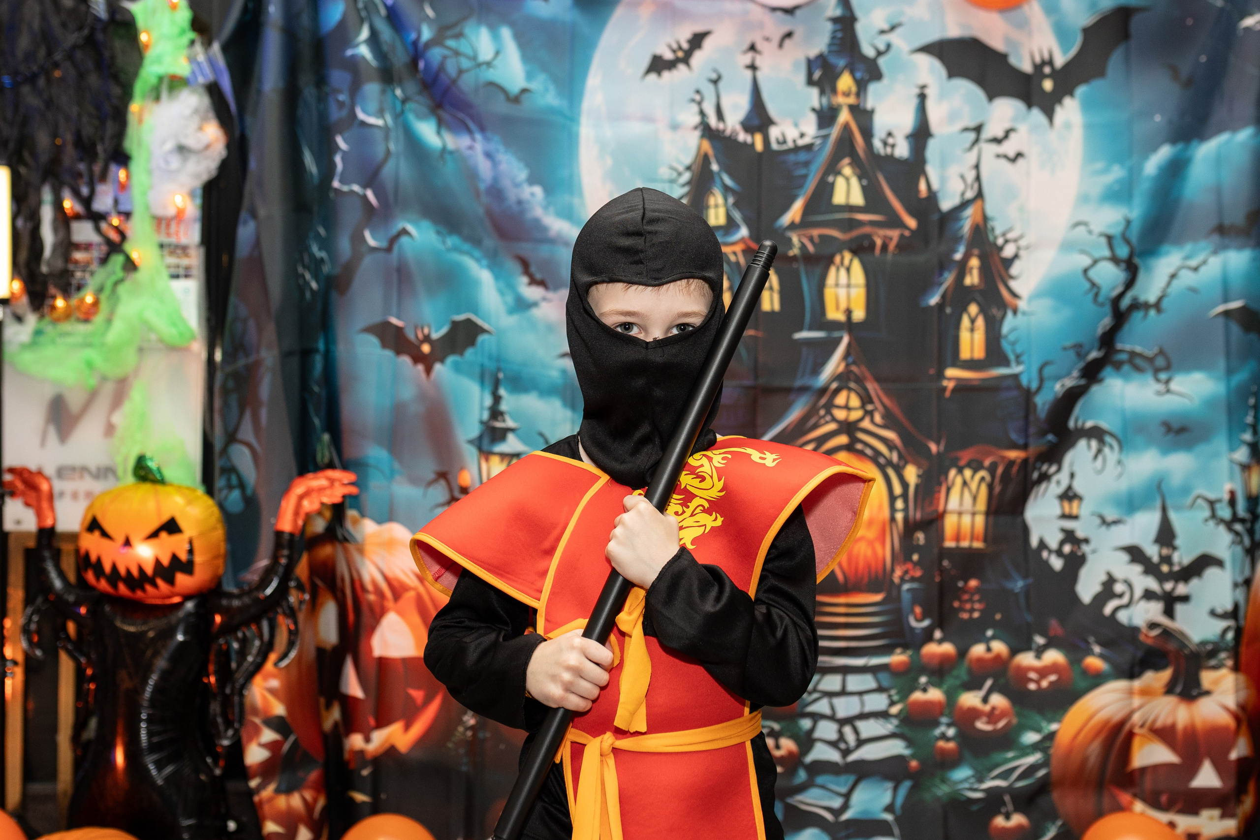 Leo dance studio Helloween 2025. Семейный и детский фотограф в Варшаве Мила Бобровская