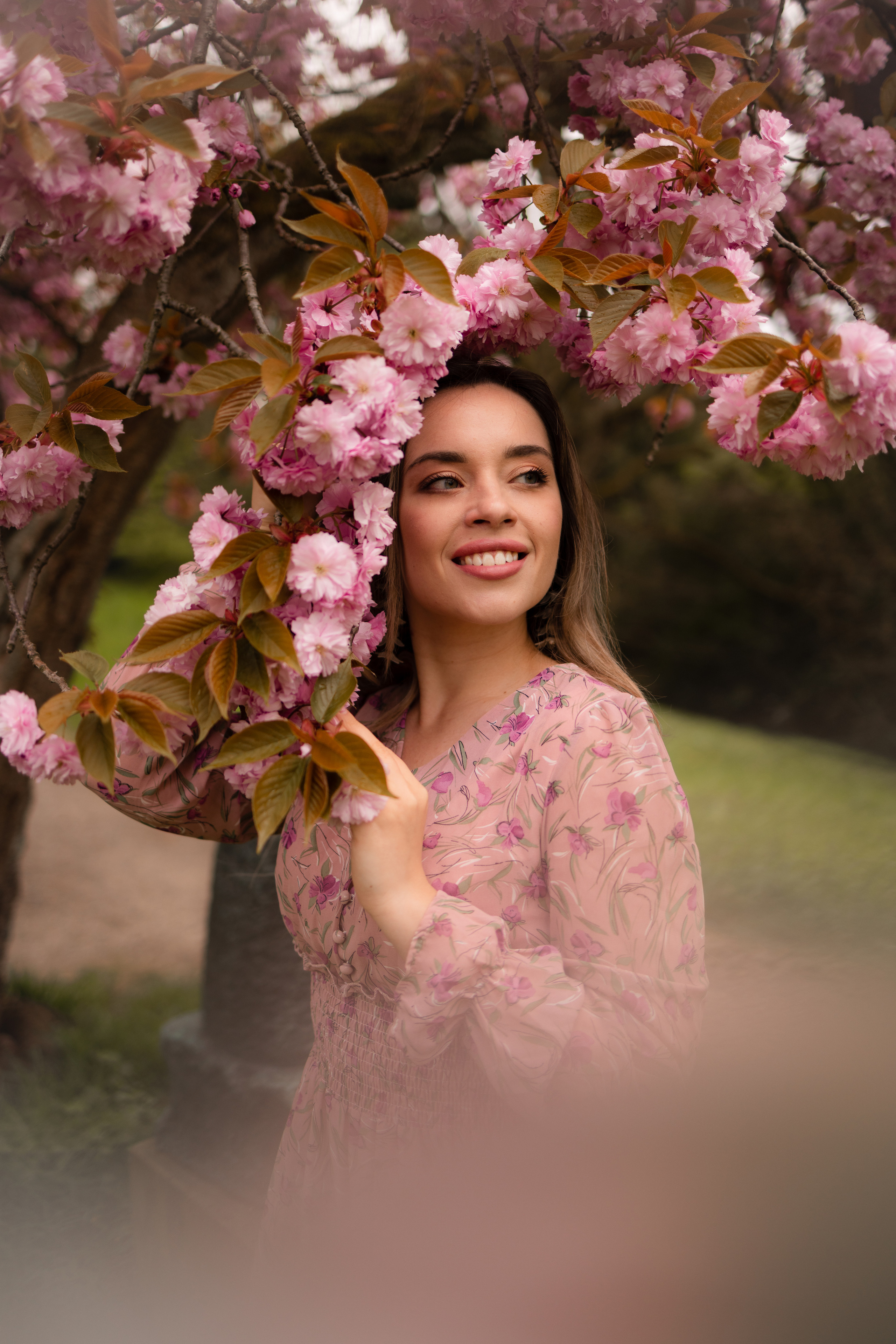 Cherry blossom. Family photographer Zurich & Switzerland Daria Moore