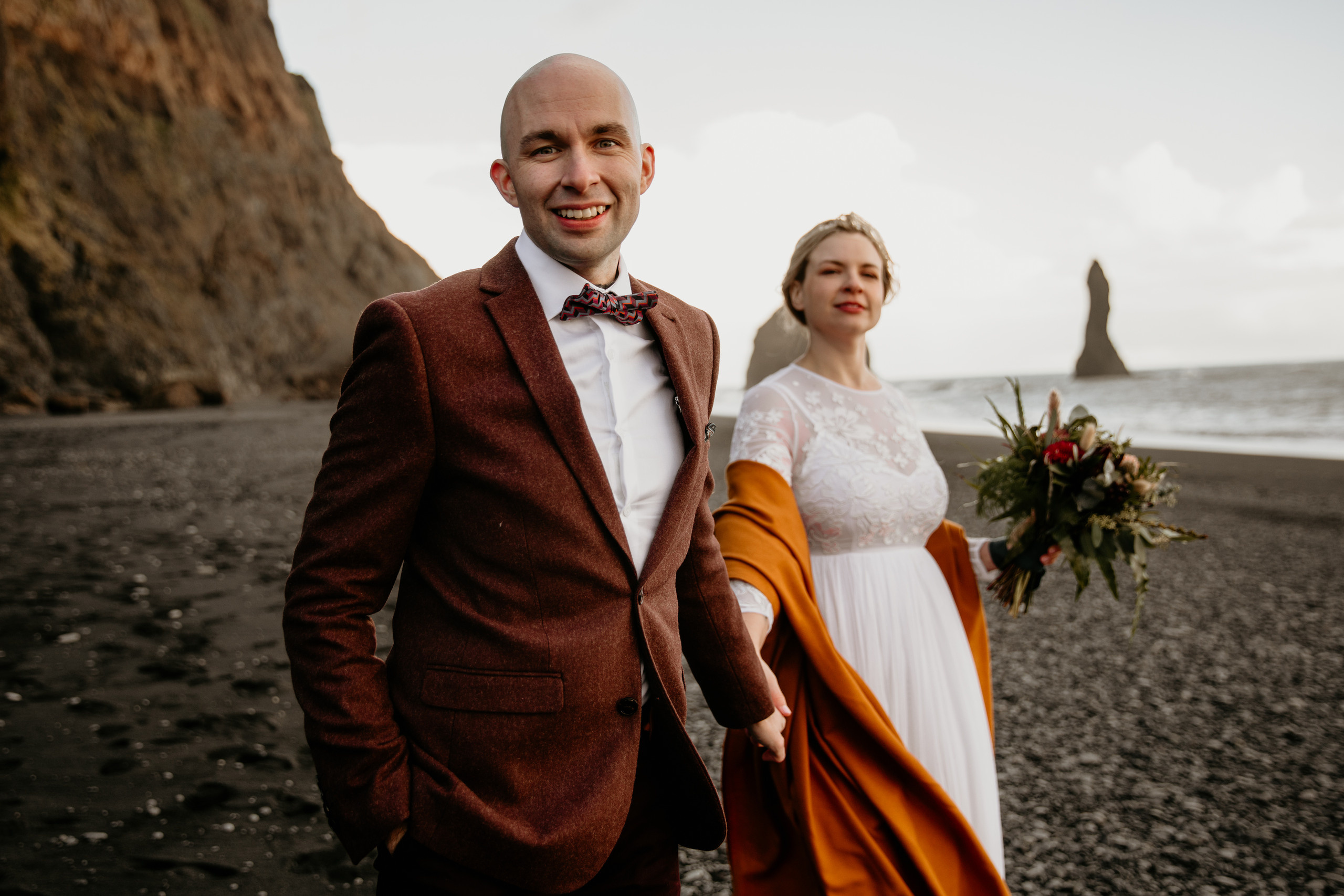 Covid Elopement in South Iceland. Iceland elopement photo and video | Nikolaichik Photo