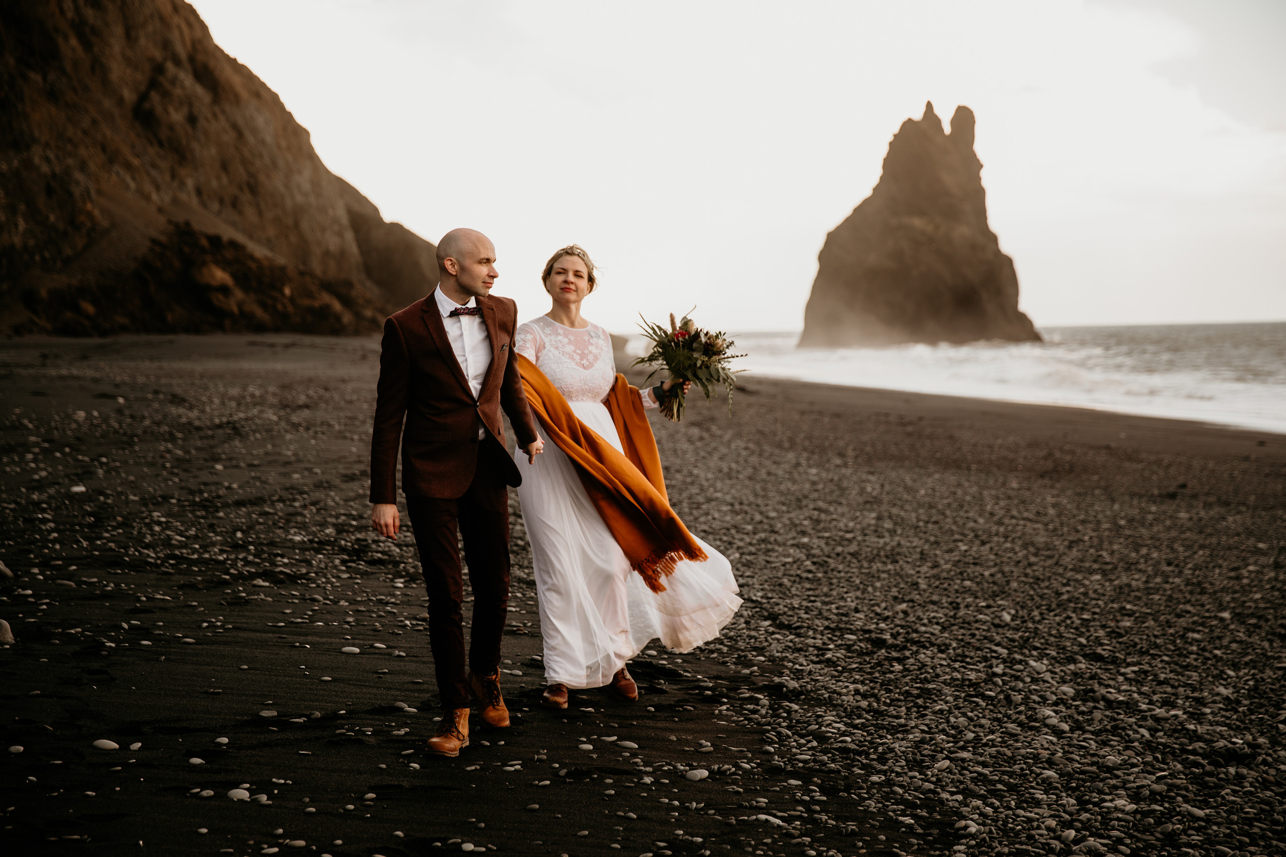 Covid Elopement in South Iceland. Iceland elopement photo and video | Nikolaichik Photo