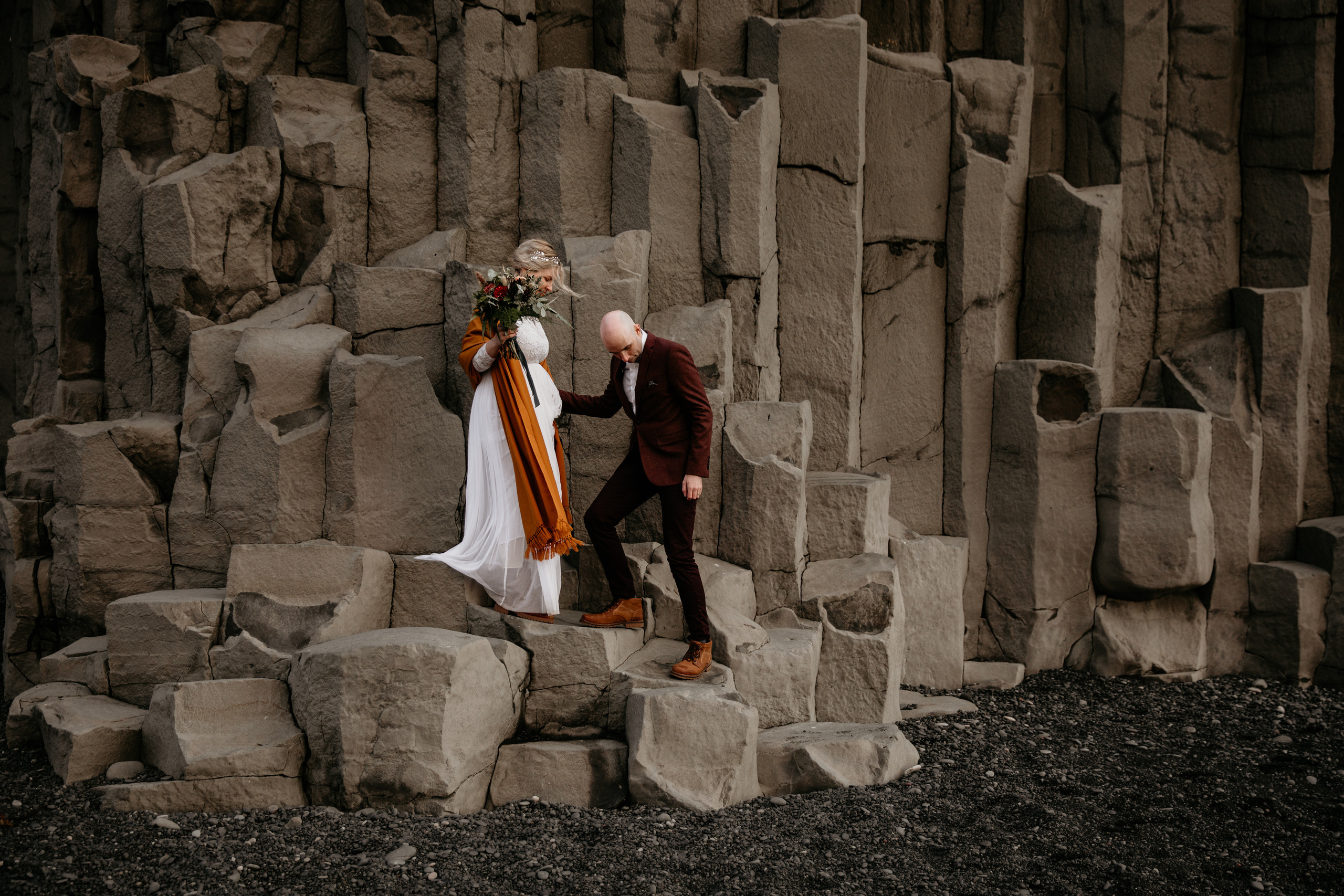 Covid Elopement in South Iceland. Iceland elopement photo and video | Nikolaichik Photo