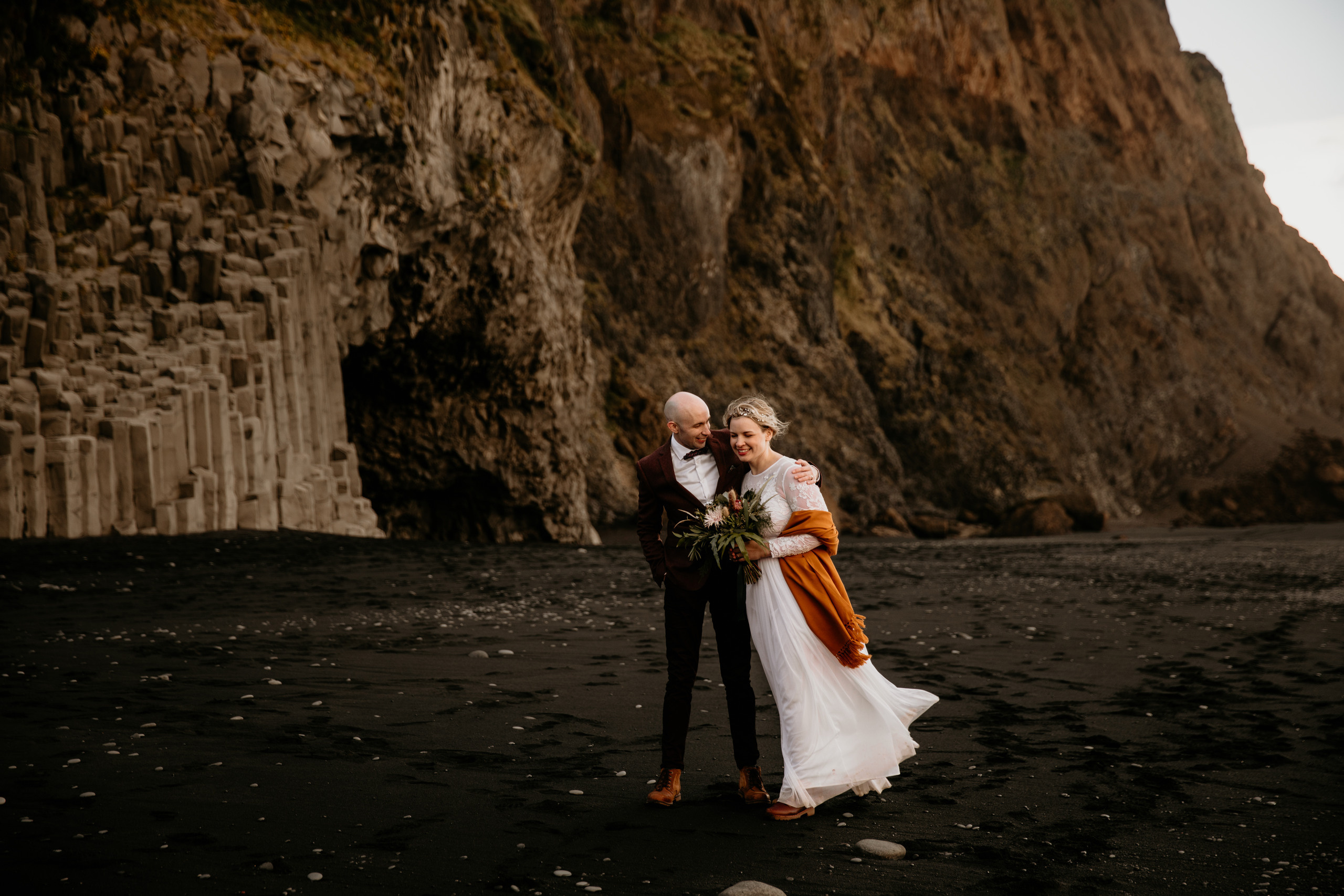 Covid Elopement in South Iceland. Iceland elopement photo and video | Nikolaichik Photo