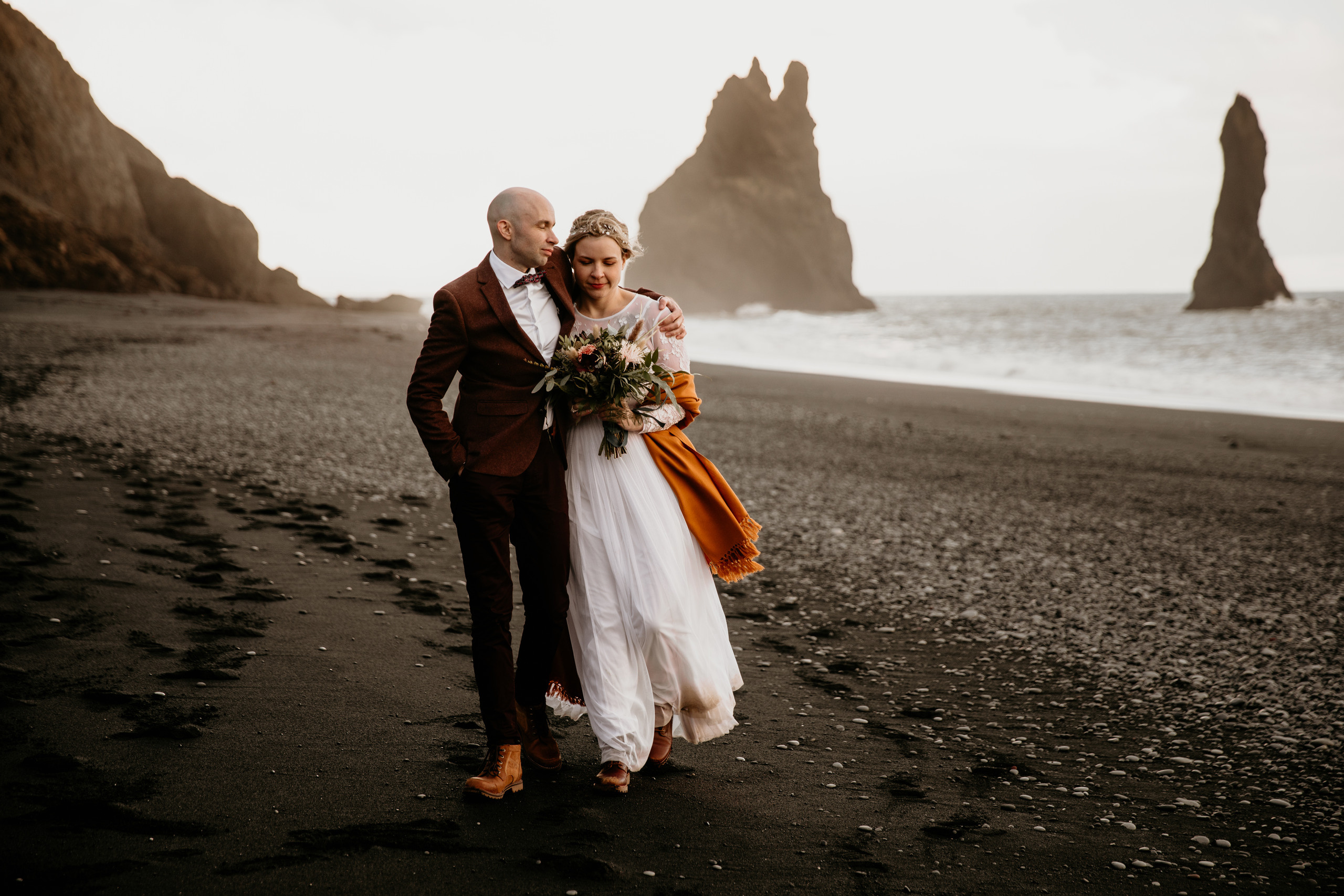 Covid Elopement in South Iceland. Iceland elopement photo and video | Nikolaichik Photo