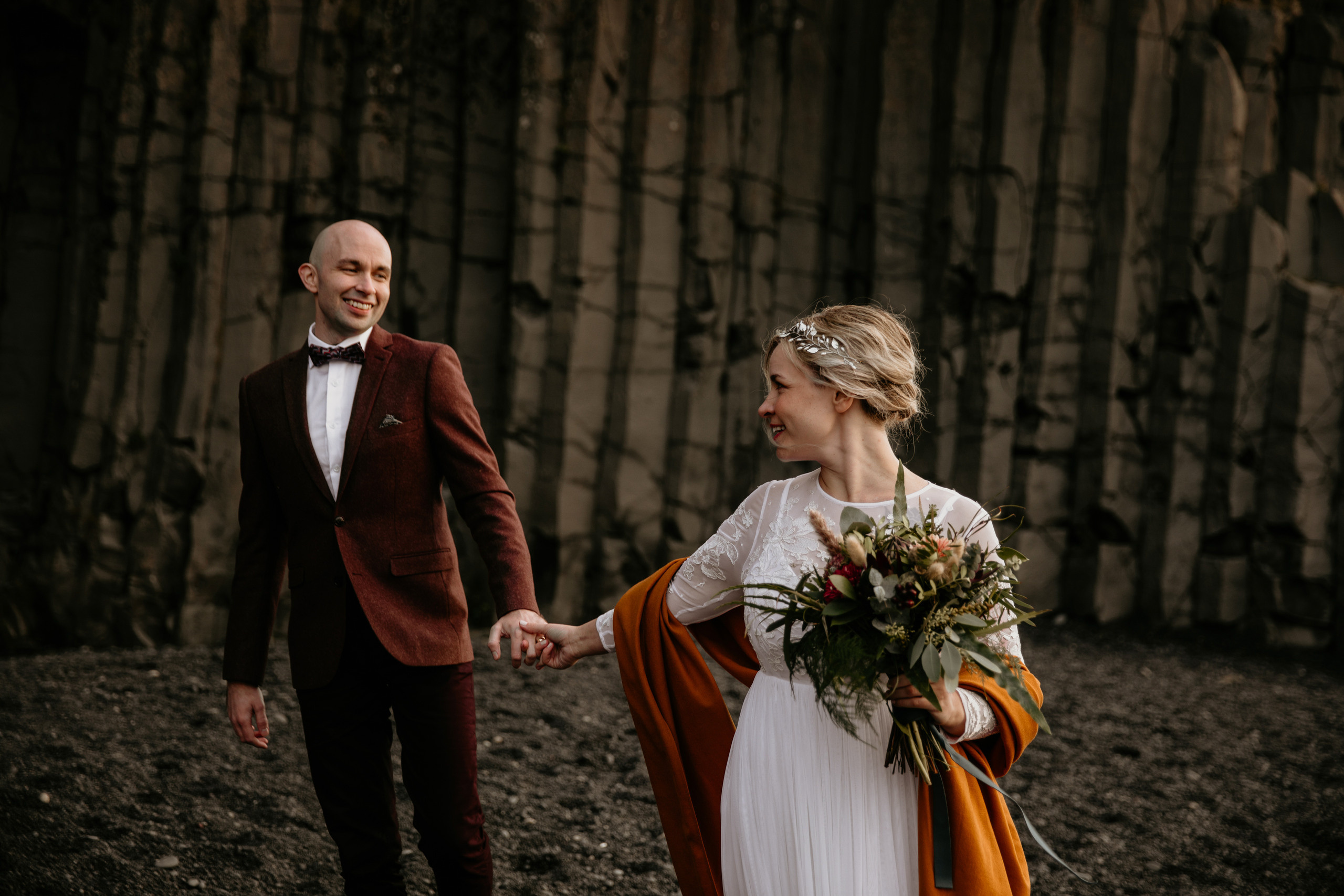 Covid Elopement in South Iceland. Iceland elopement photo and video | Nikolaichik Photo