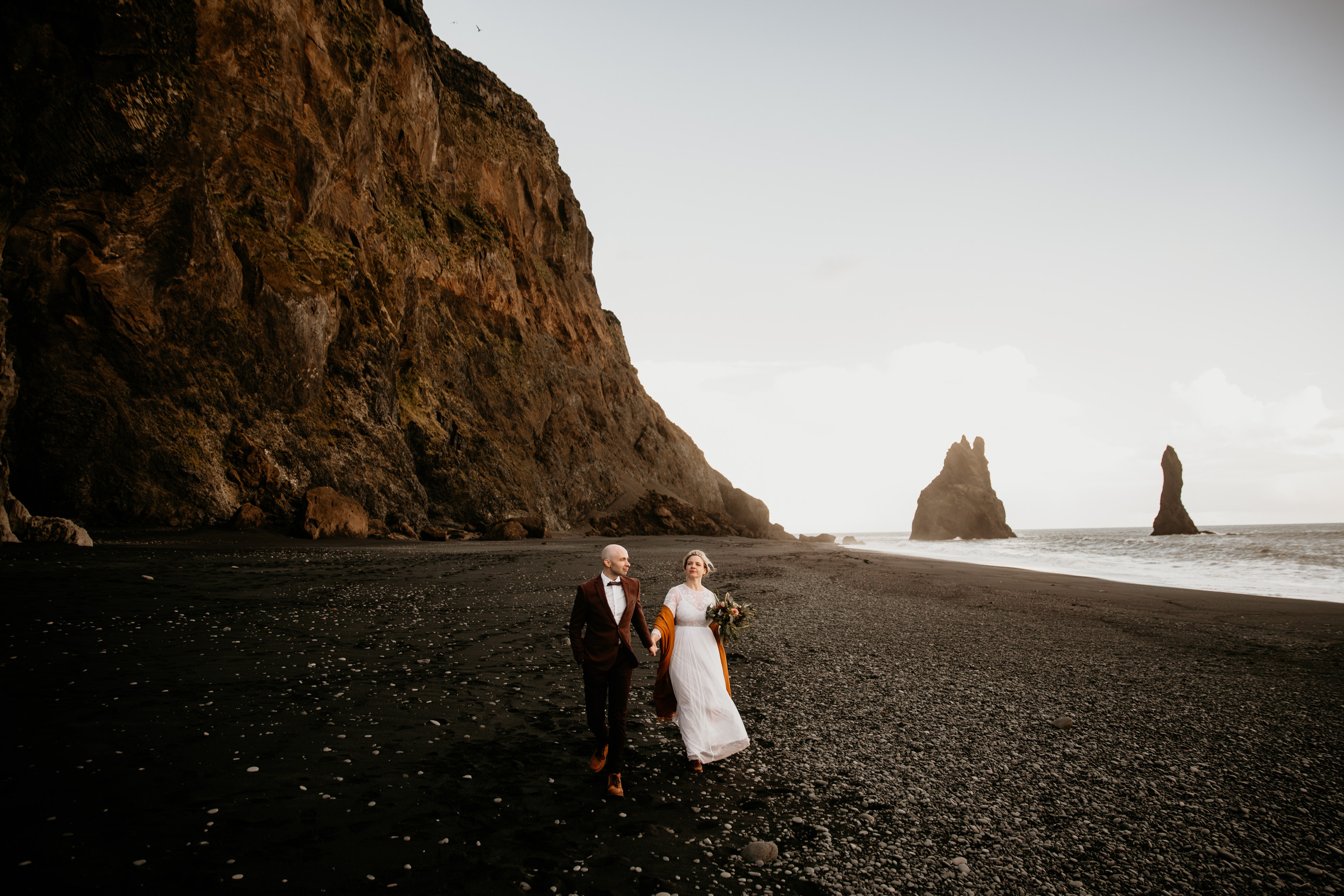 Covid Elopement in South Iceland. Iceland elopement photo and video | Nikolaichik Photo
