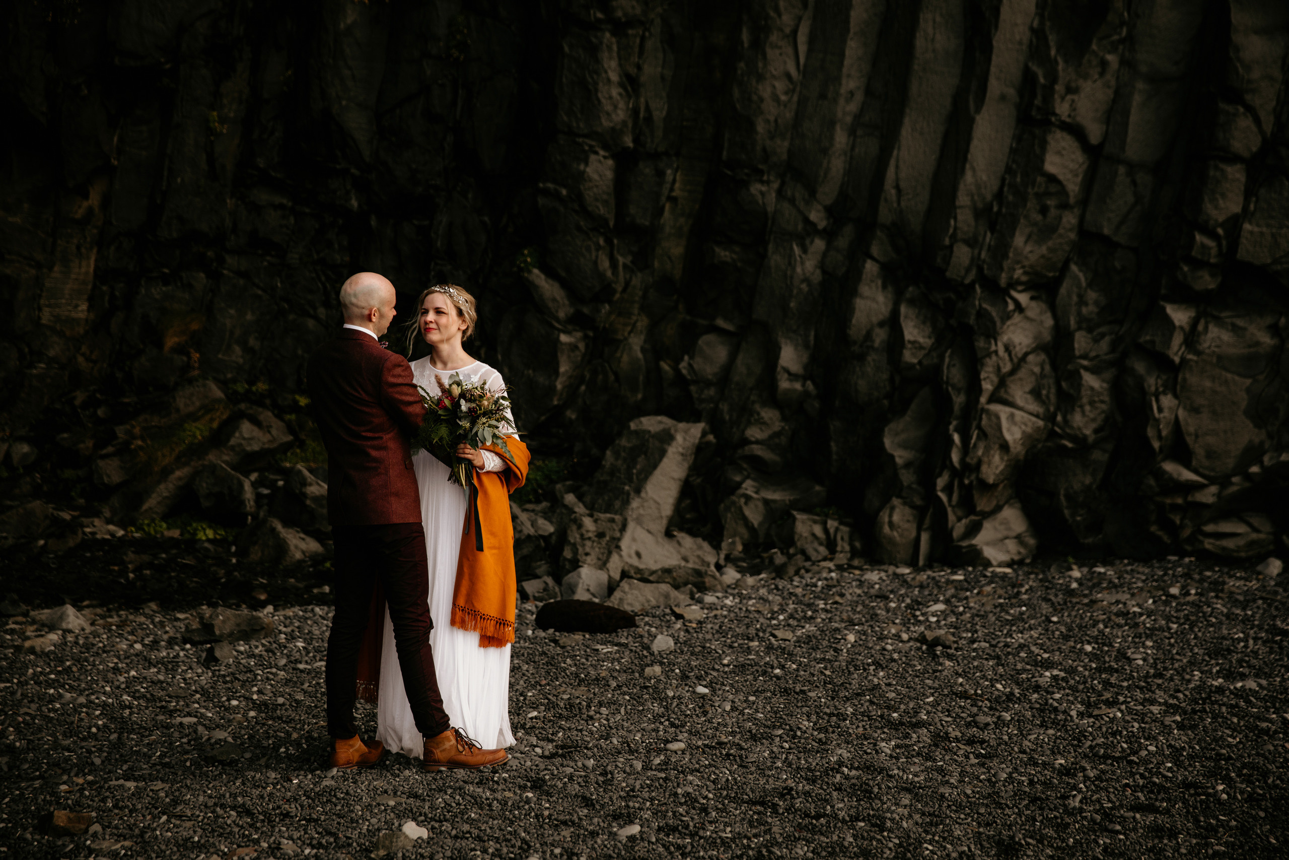 Covid Elopement in South Iceland. Iceland elopement photo and video | Nikolaichik Photo