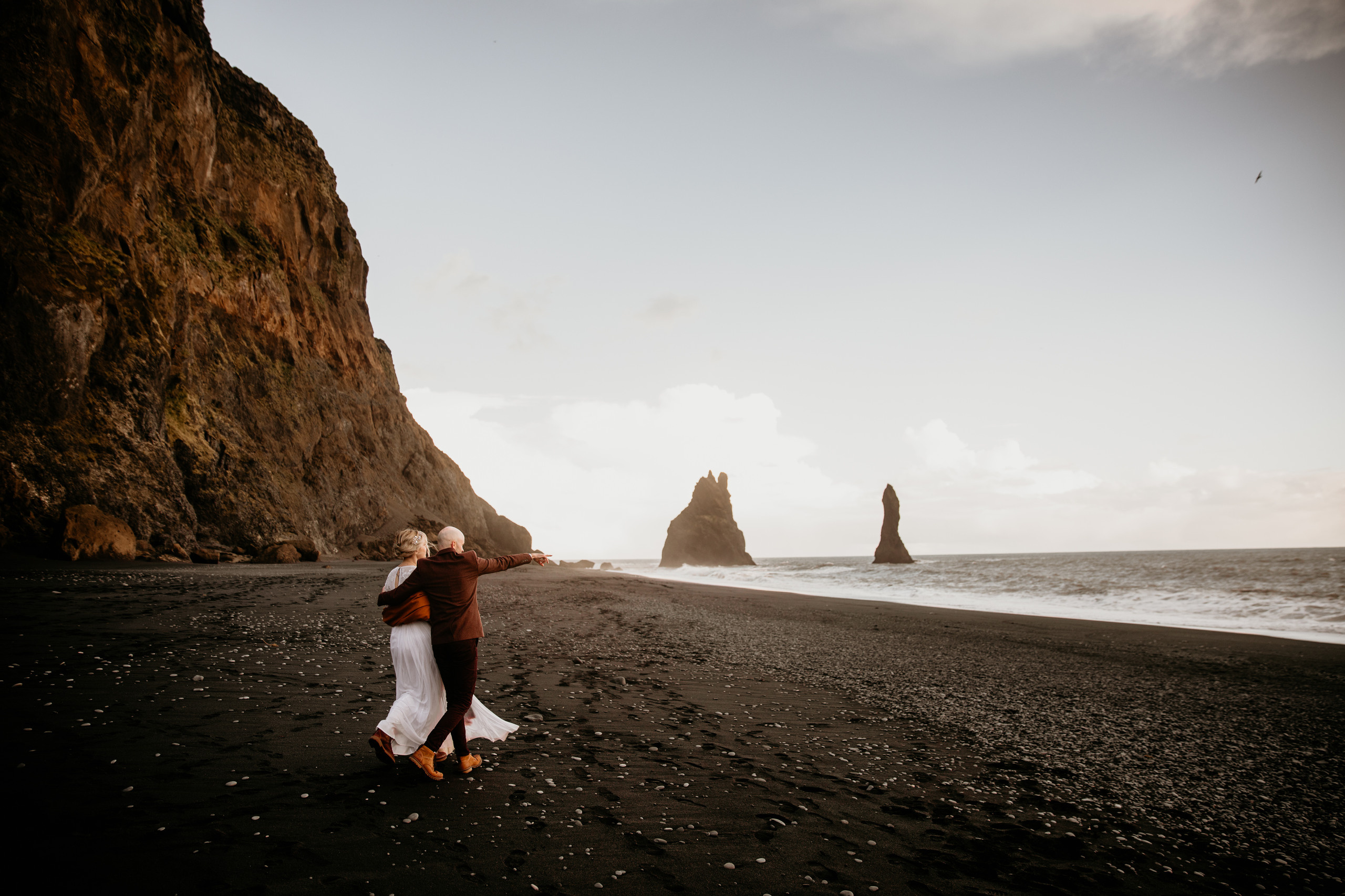 Covid Elopement in South Iceland. Iceland elopement photo and video | Nikolaichik Photo