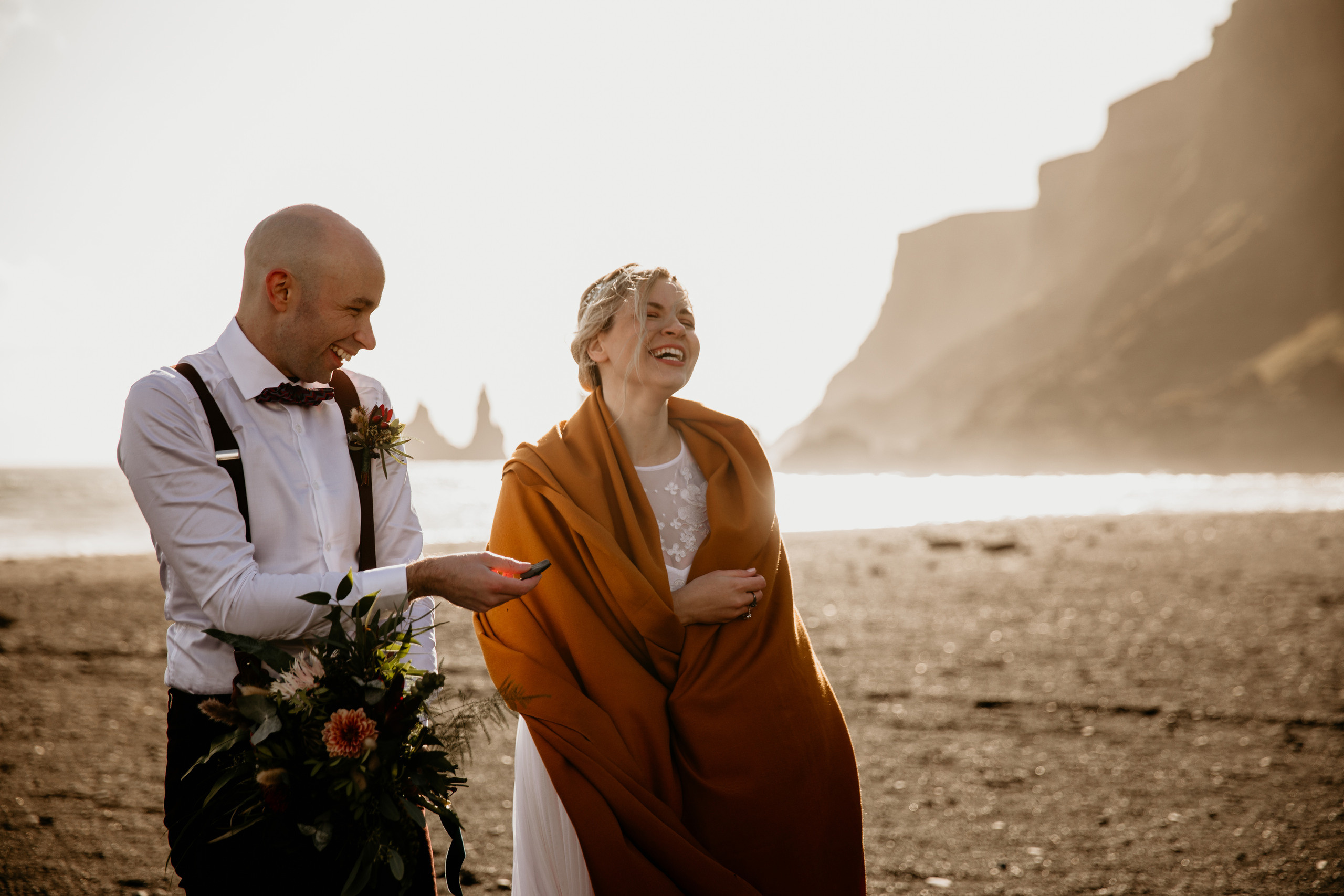 Covid Elopement in South Iceland. Iceland elopement photo and video | Nikolaichik Photo