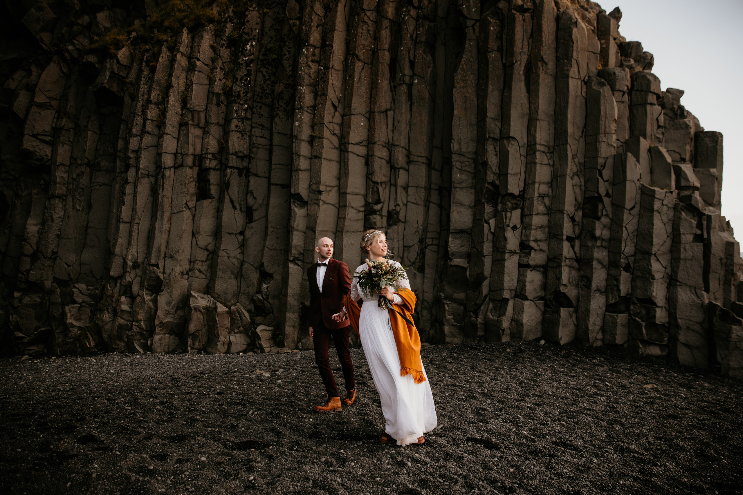 Covid Elopement in South Iceland. Iceland elopement photo and video | Nikolaichik Photo