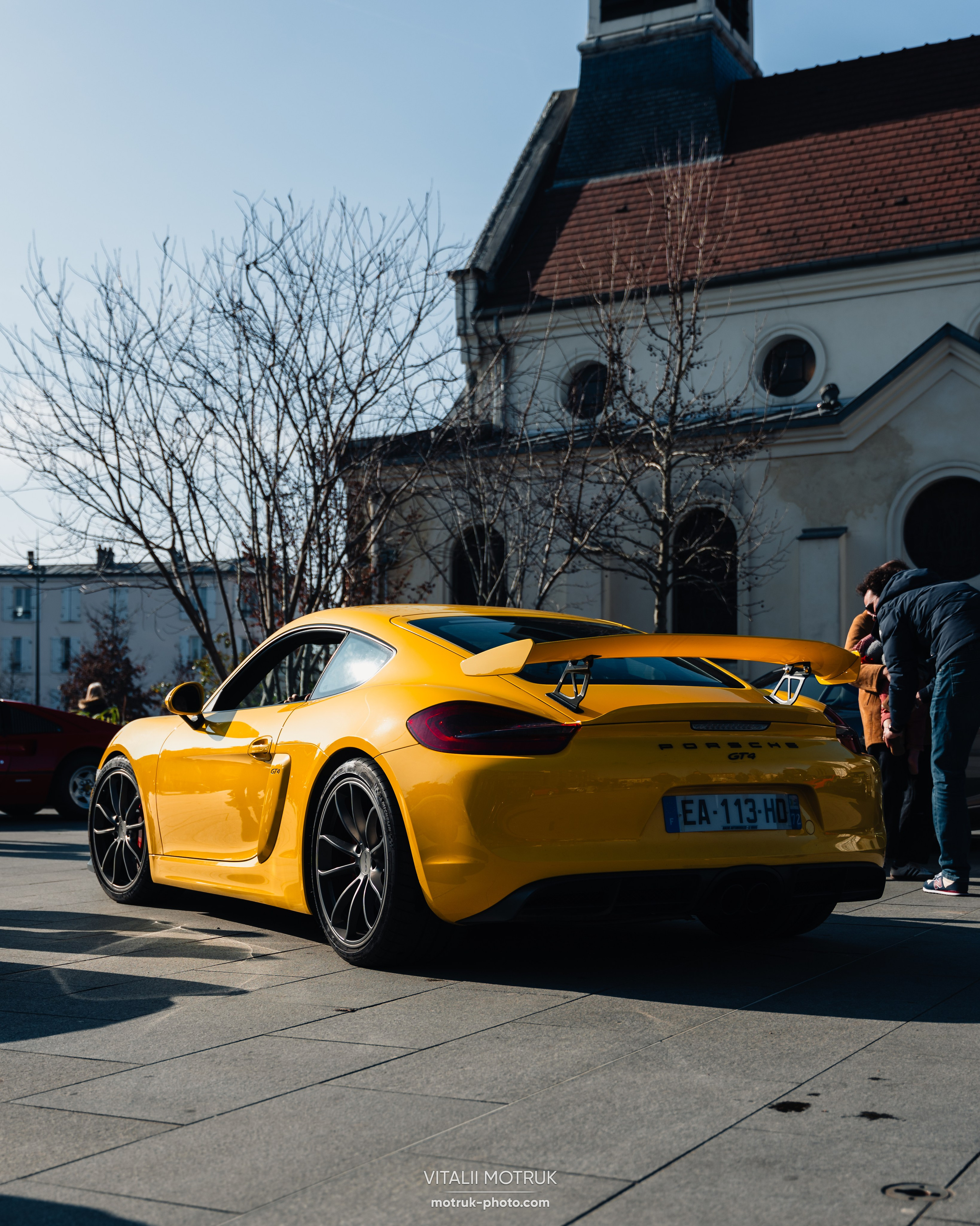 Rassemblement Colombes 16 fevrier 2025. Photographe de voitures à Paris — Vitalii Motruk