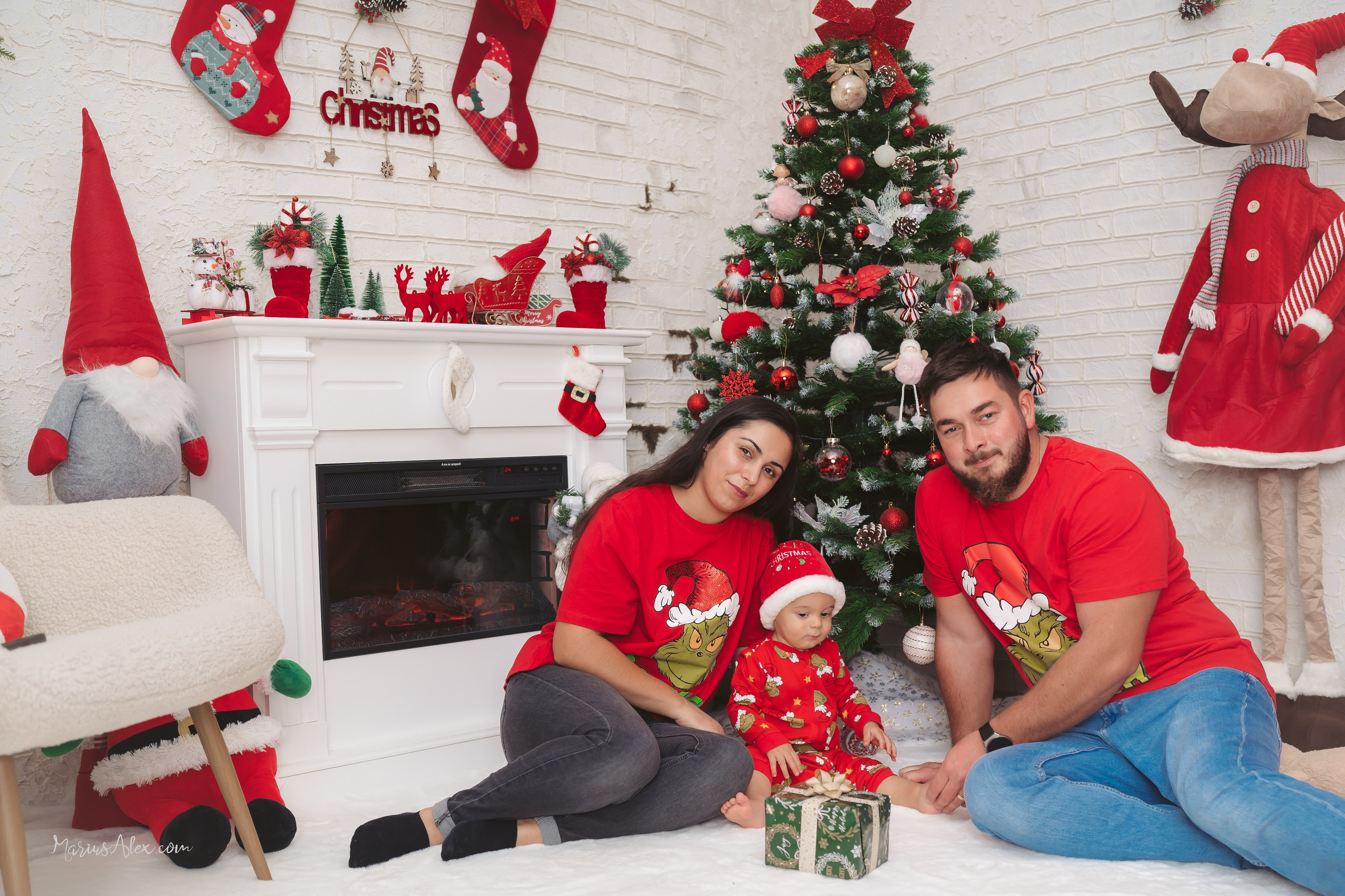 Familia Hacman - Un Crăciun de poveste. Marius Alex fotograf de eveniment si portret din Suceava