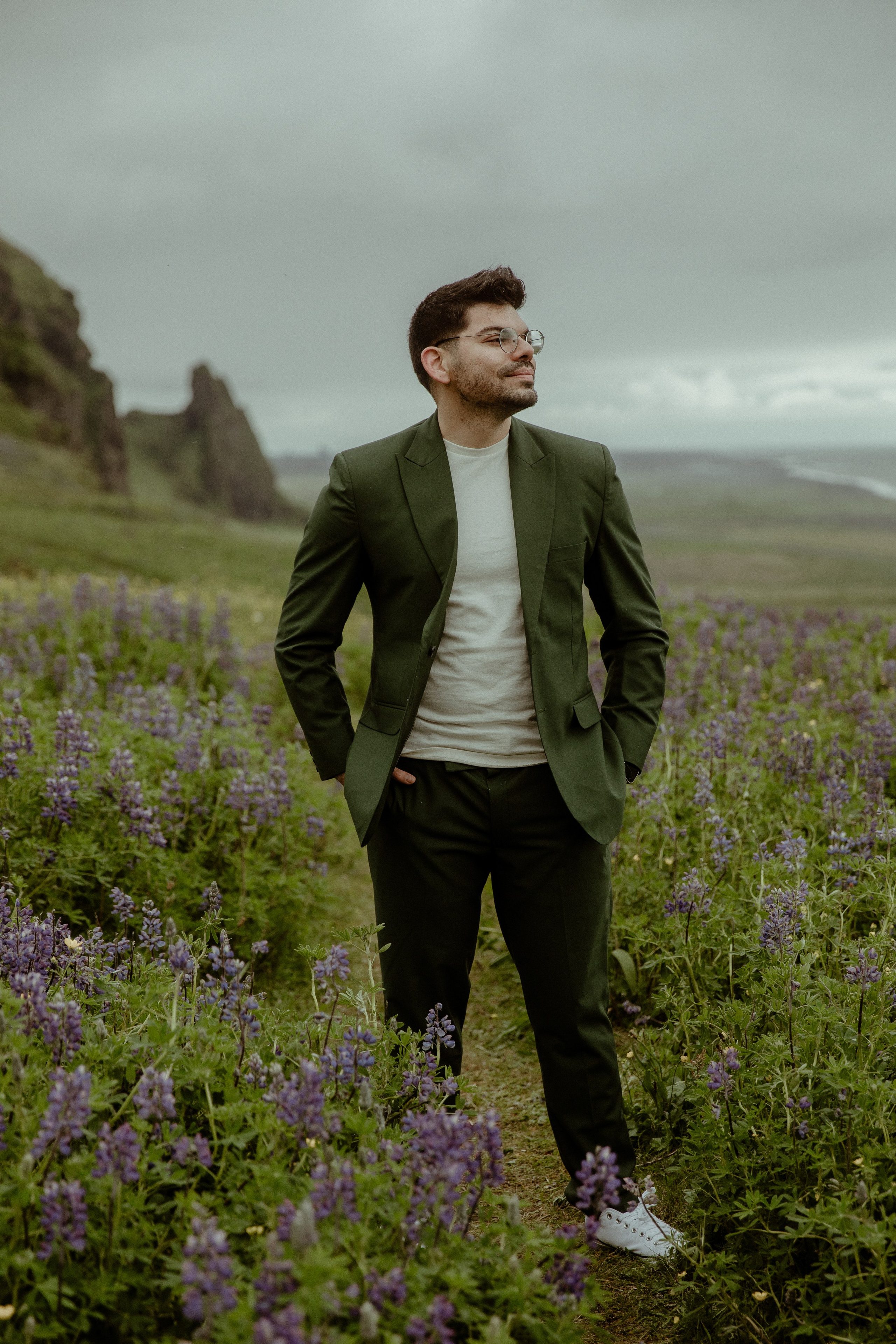 Elopement at Kvernufoss Waterfall. Iceland elopement photo and video | Nikolaichik Photo