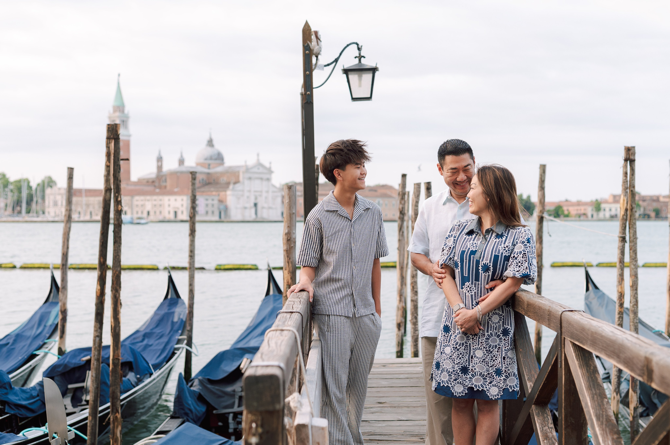 Jennifer, Tim and Jayden. Photographer in Venice Anna Terzi