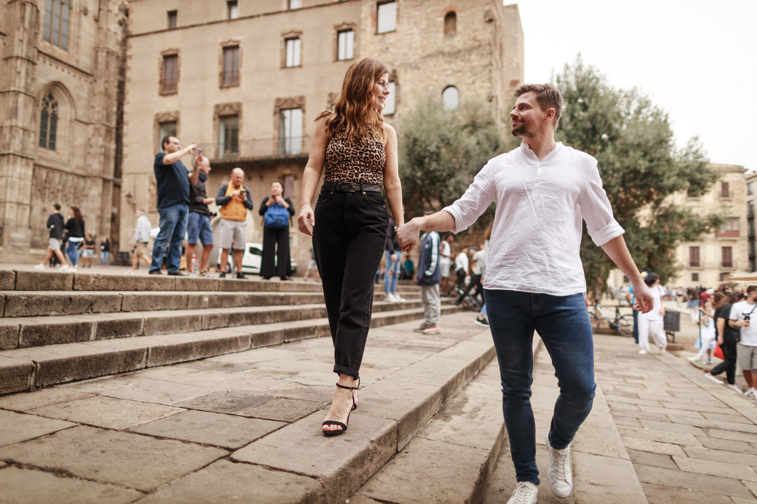 Damian i Monika. Фотограф в Барселоне Испании Маслик Юлия