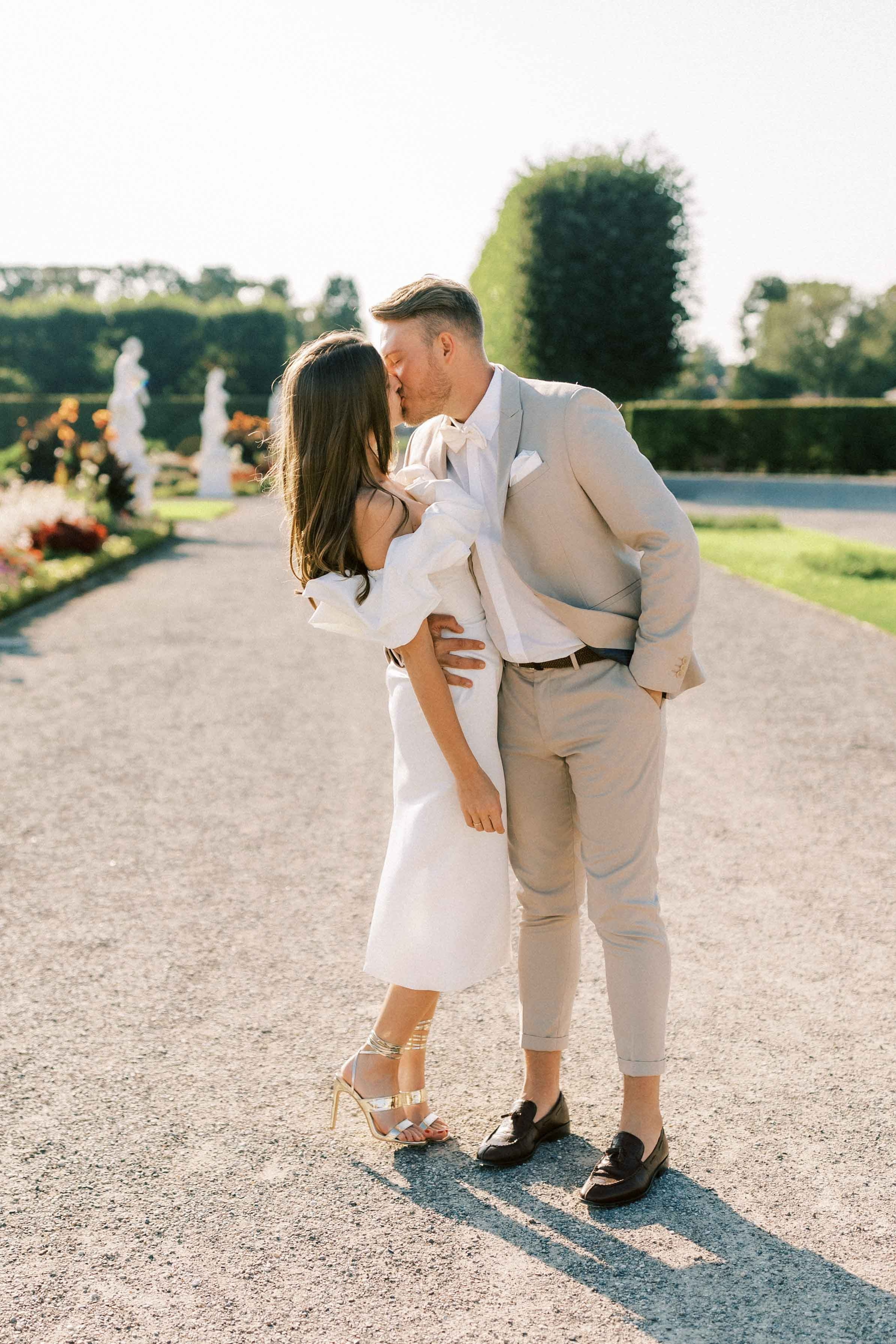 After Wedding Shoot at Sunset