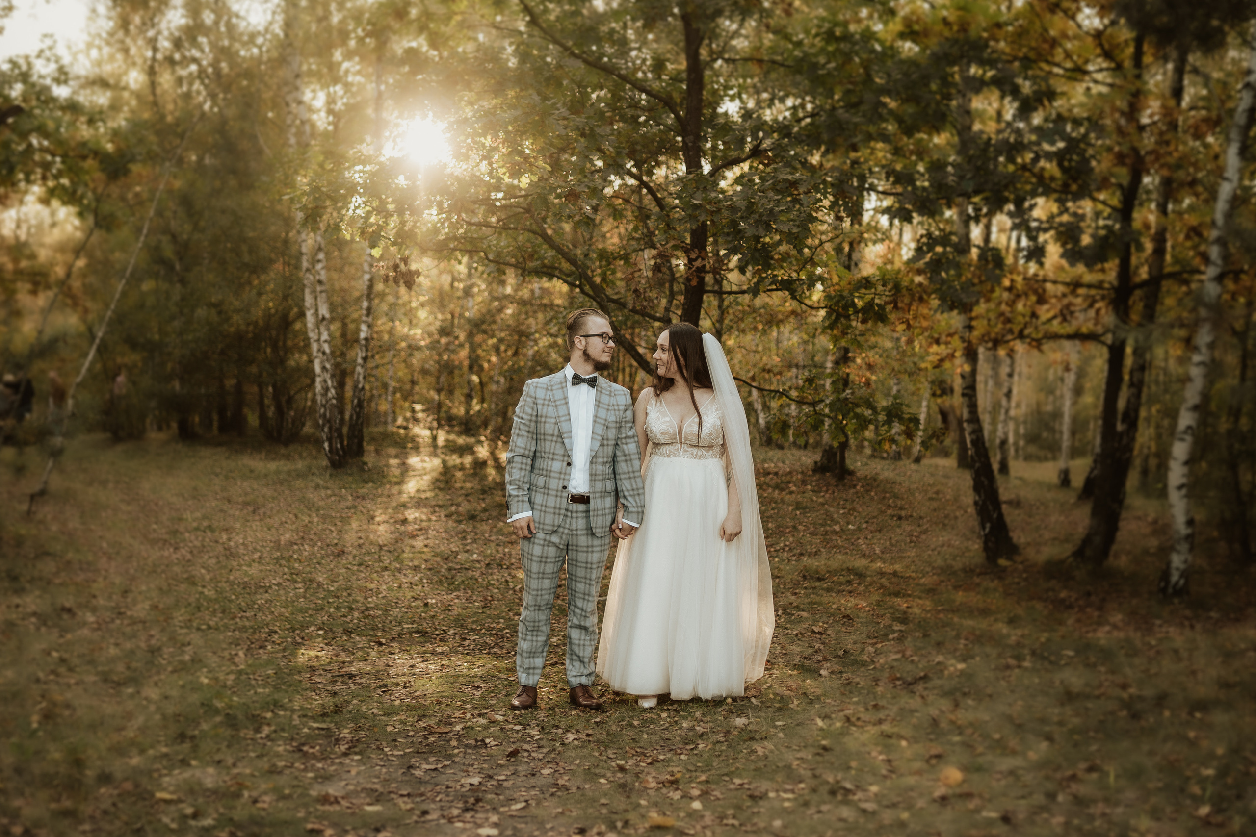 PUSTYNIA BŁĘDOWSKA: Plener ślubny Angeliki i Patryka. Karkowskafoto - fotografia miłości