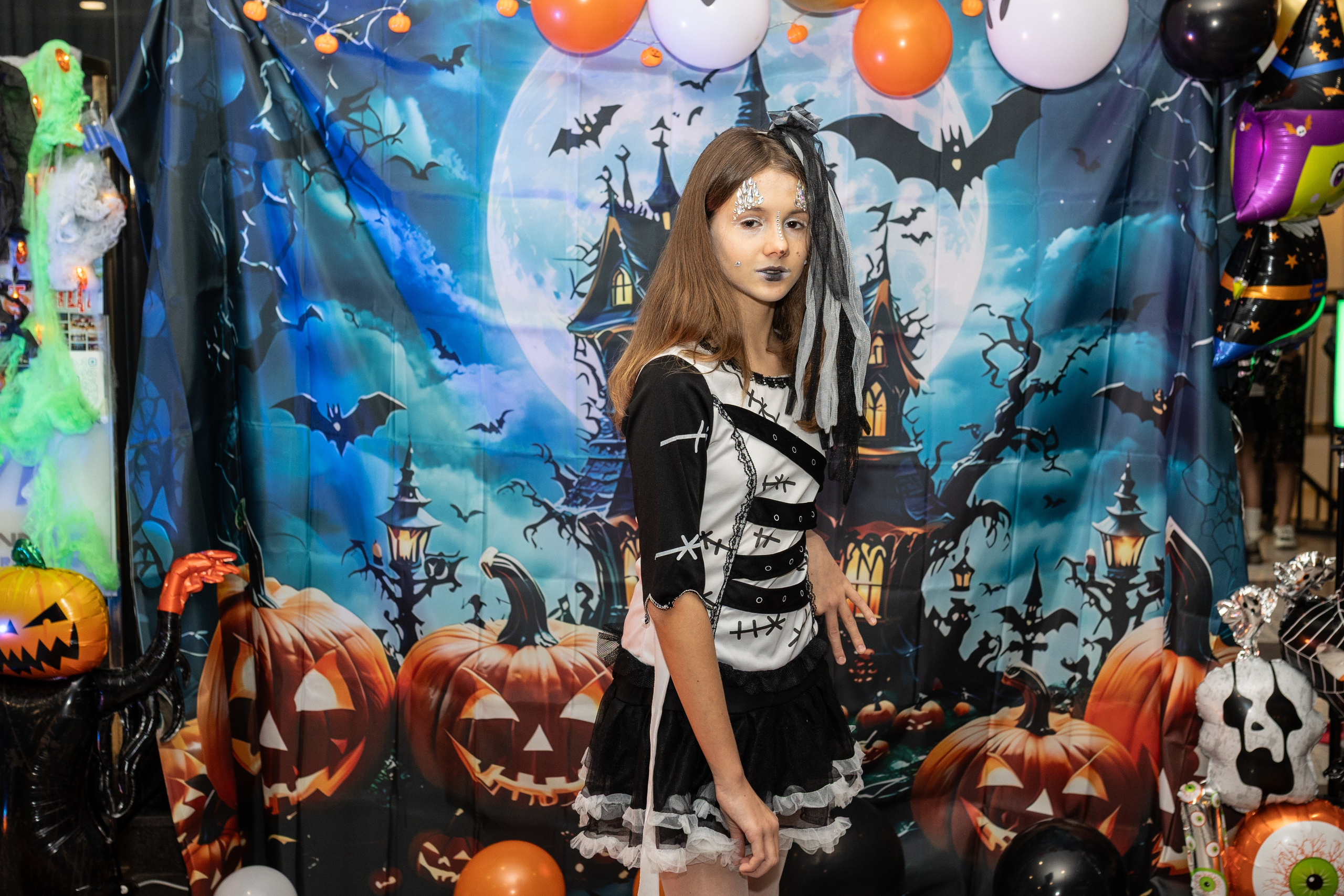 Leo dance studio Helloween 2025. Семейный и детский фотограф в Варшаве Мила Бобровская