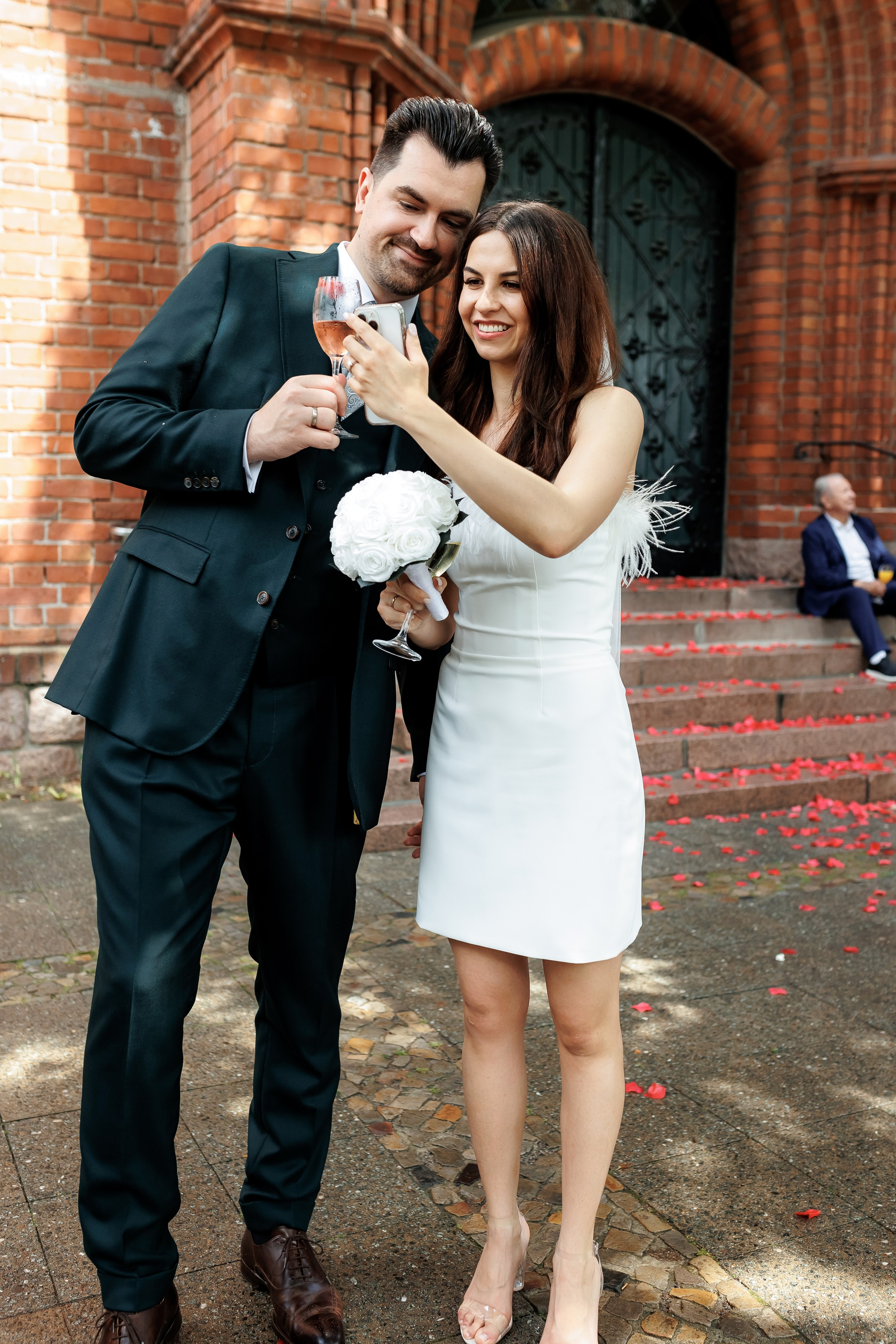 Jana & Max | Standesamtliche Hochzeit im Schmargendorf. Hochzeitsfotografie in Berlin Nataliia Schütze