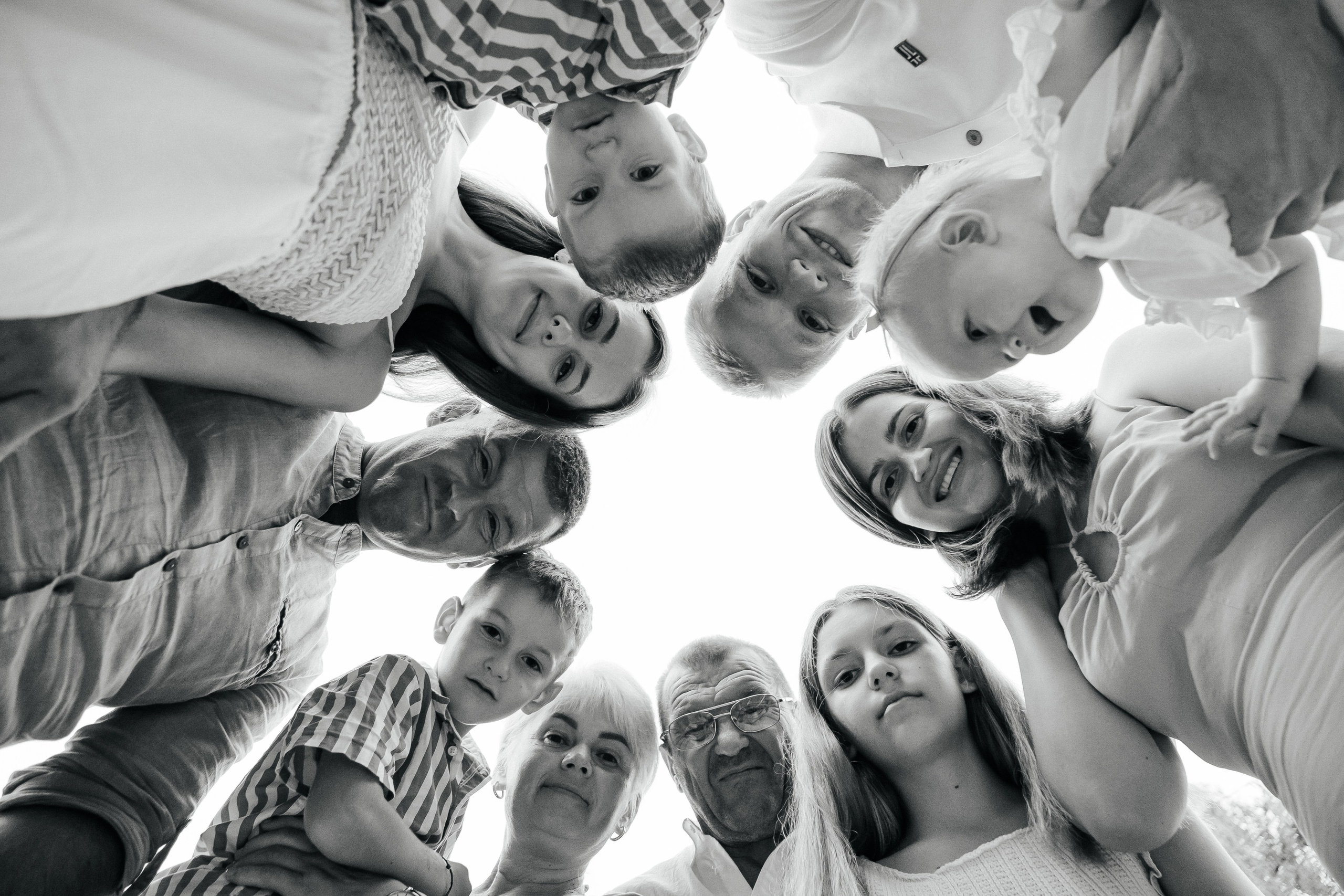 Big family. Fotografa Rimini