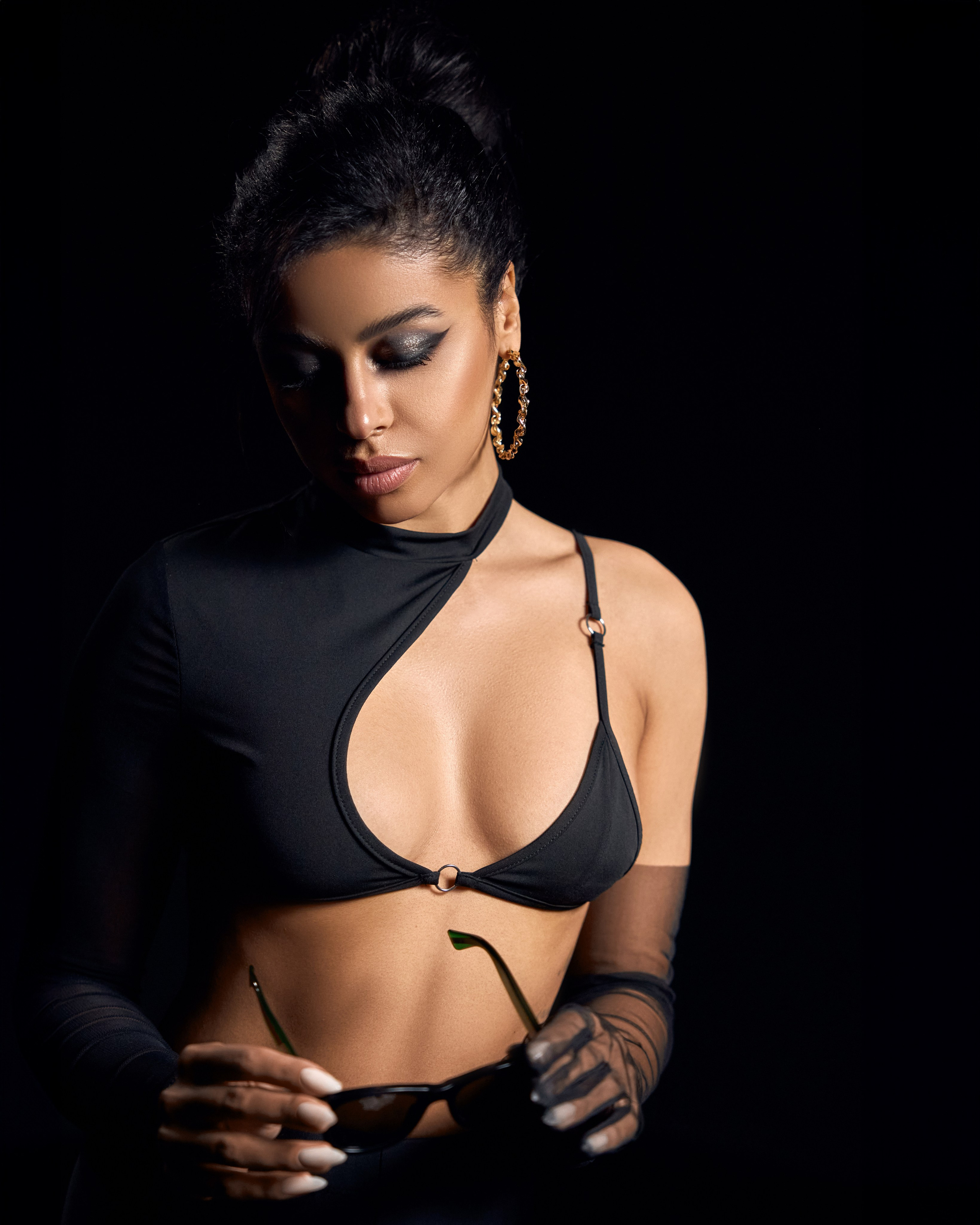 Studio-Shooting. Portraitfotografin Natalia Calcagnile