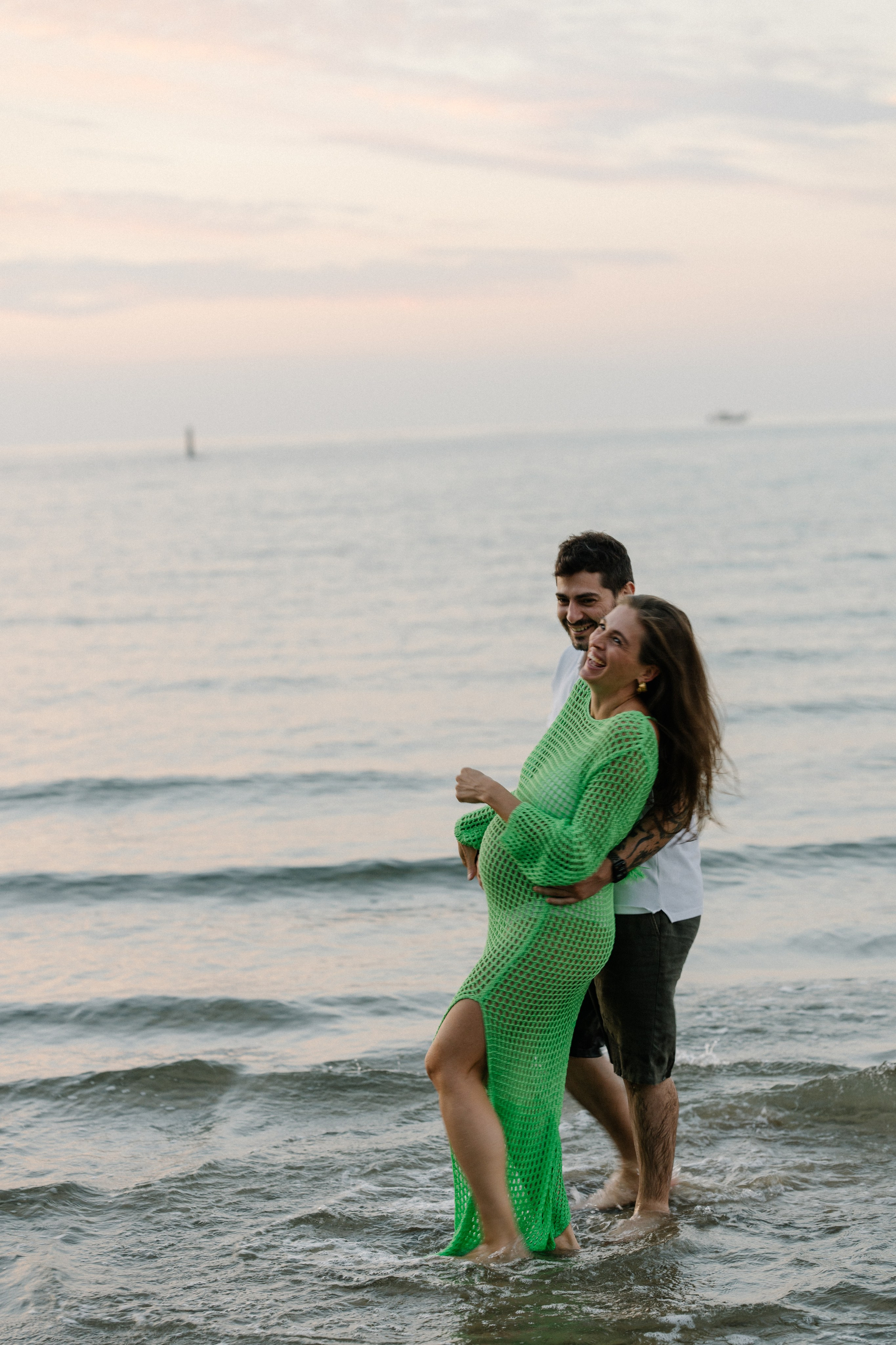 In dolce attesa. Fotografa Rimini