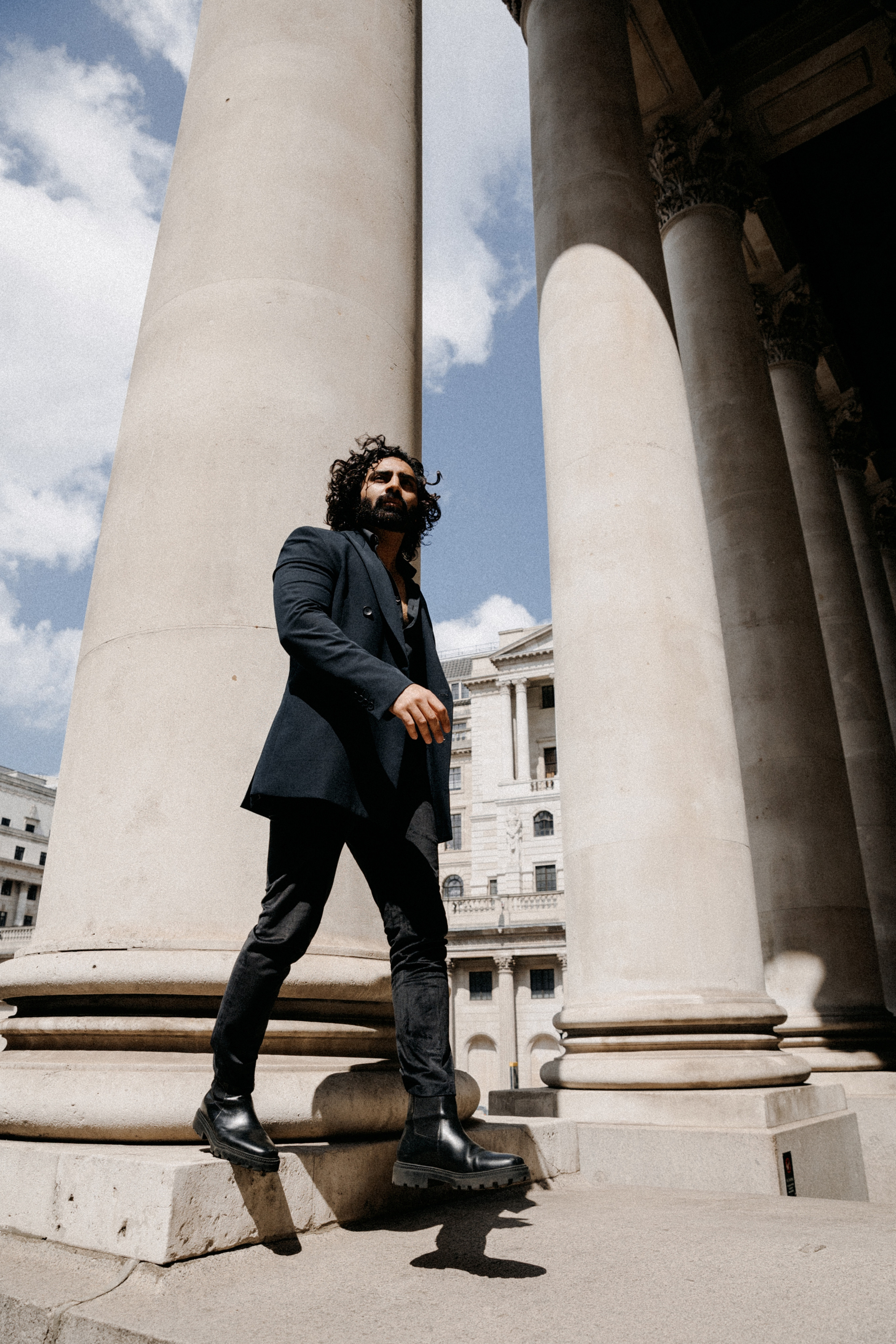 Male actor photography in London. LondonPhotoStory — Vacation Photographer in London