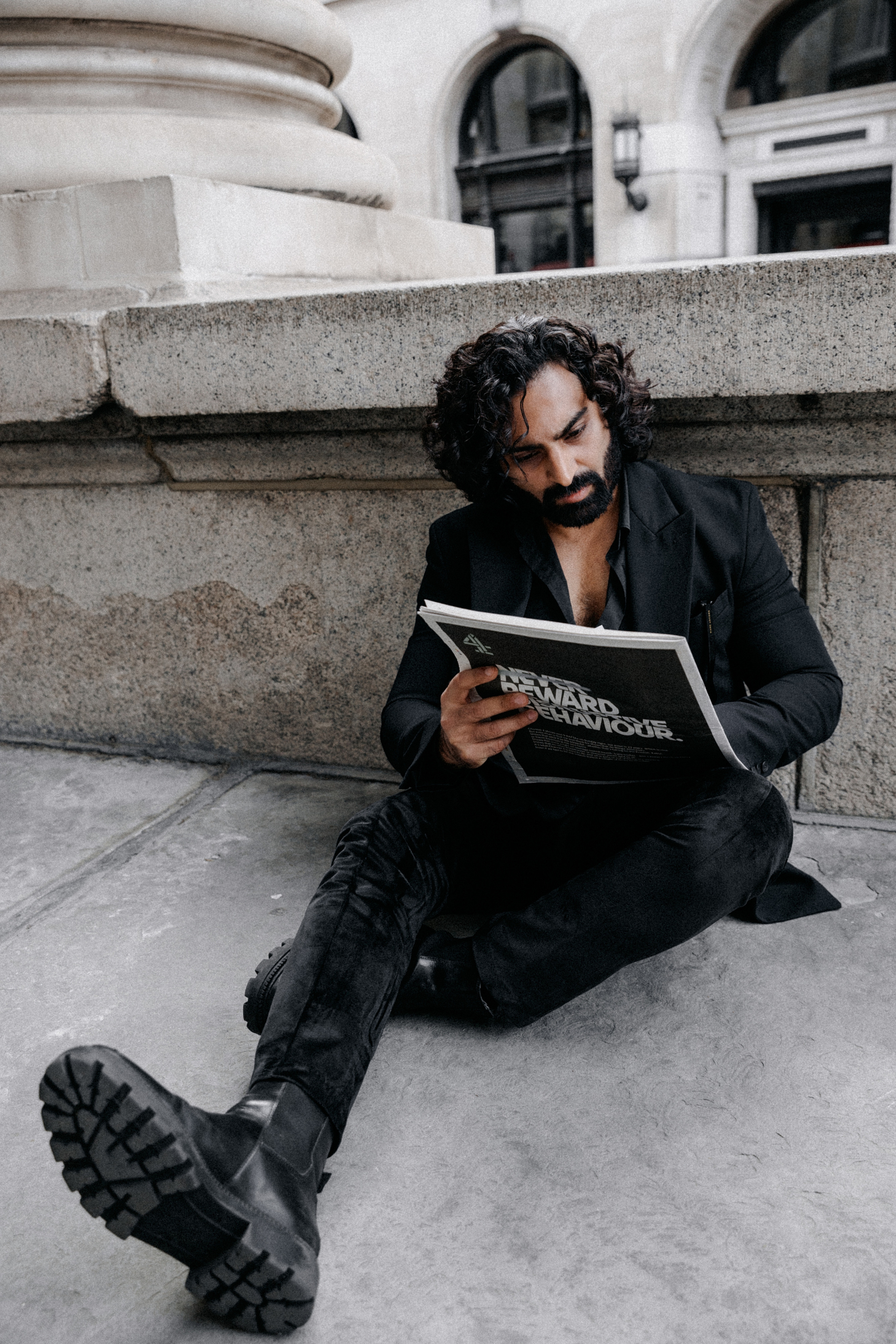 Male actor photography in London. LondonPhotoStory — Vacation Photographer in London