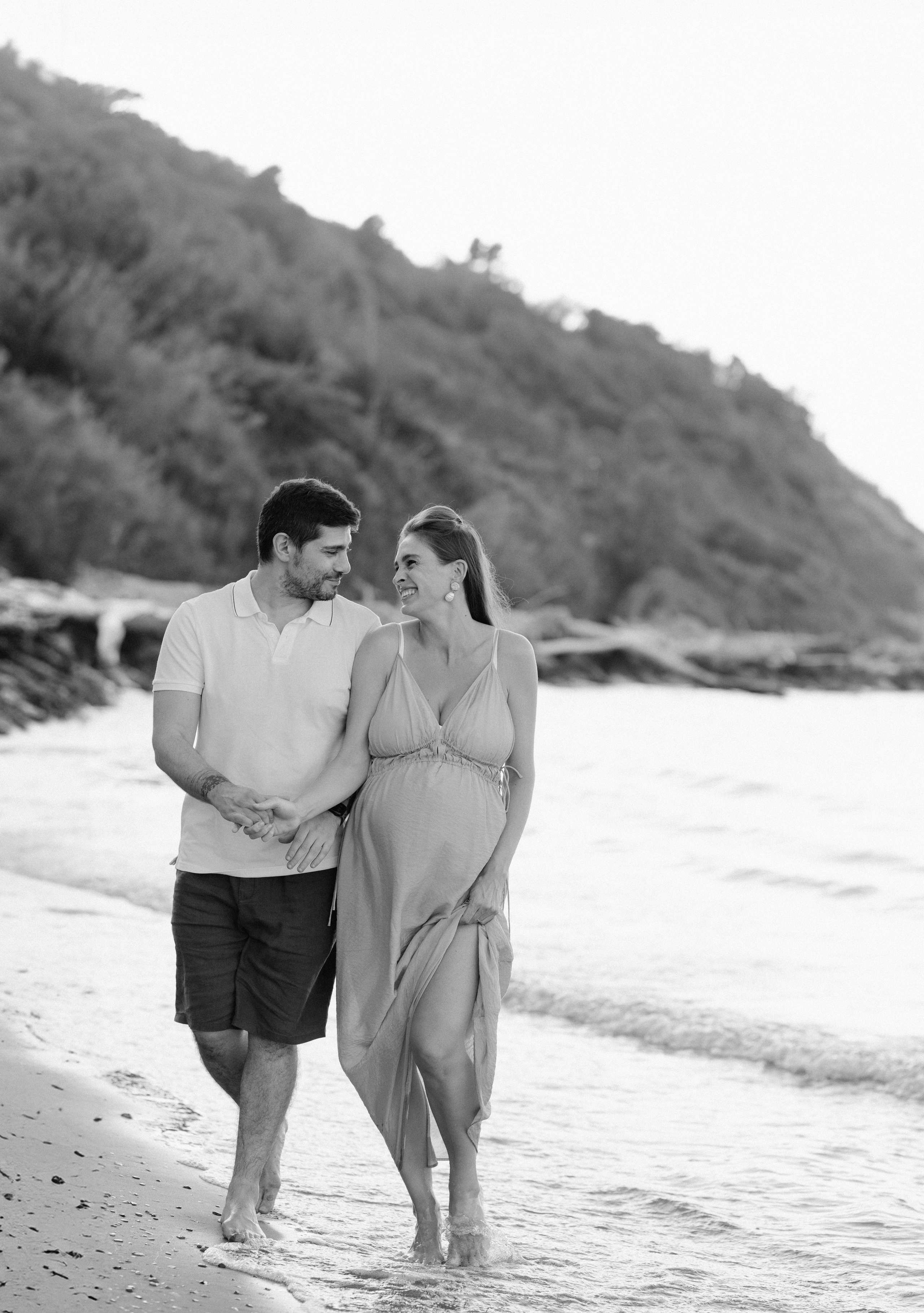 In dolce attesa. Fotografa Rimini