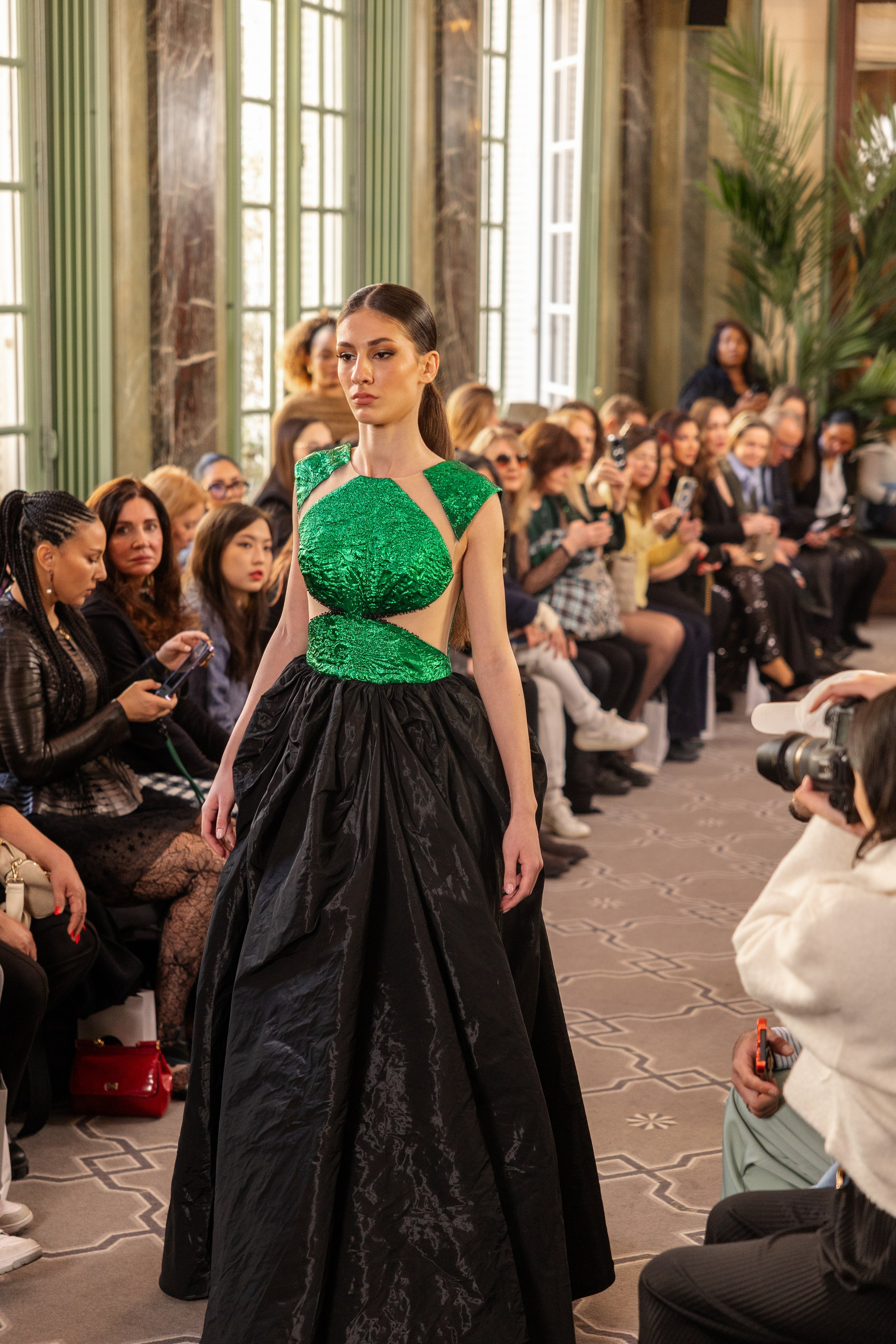 Paris fashion week. MATVEEVA STUDIO