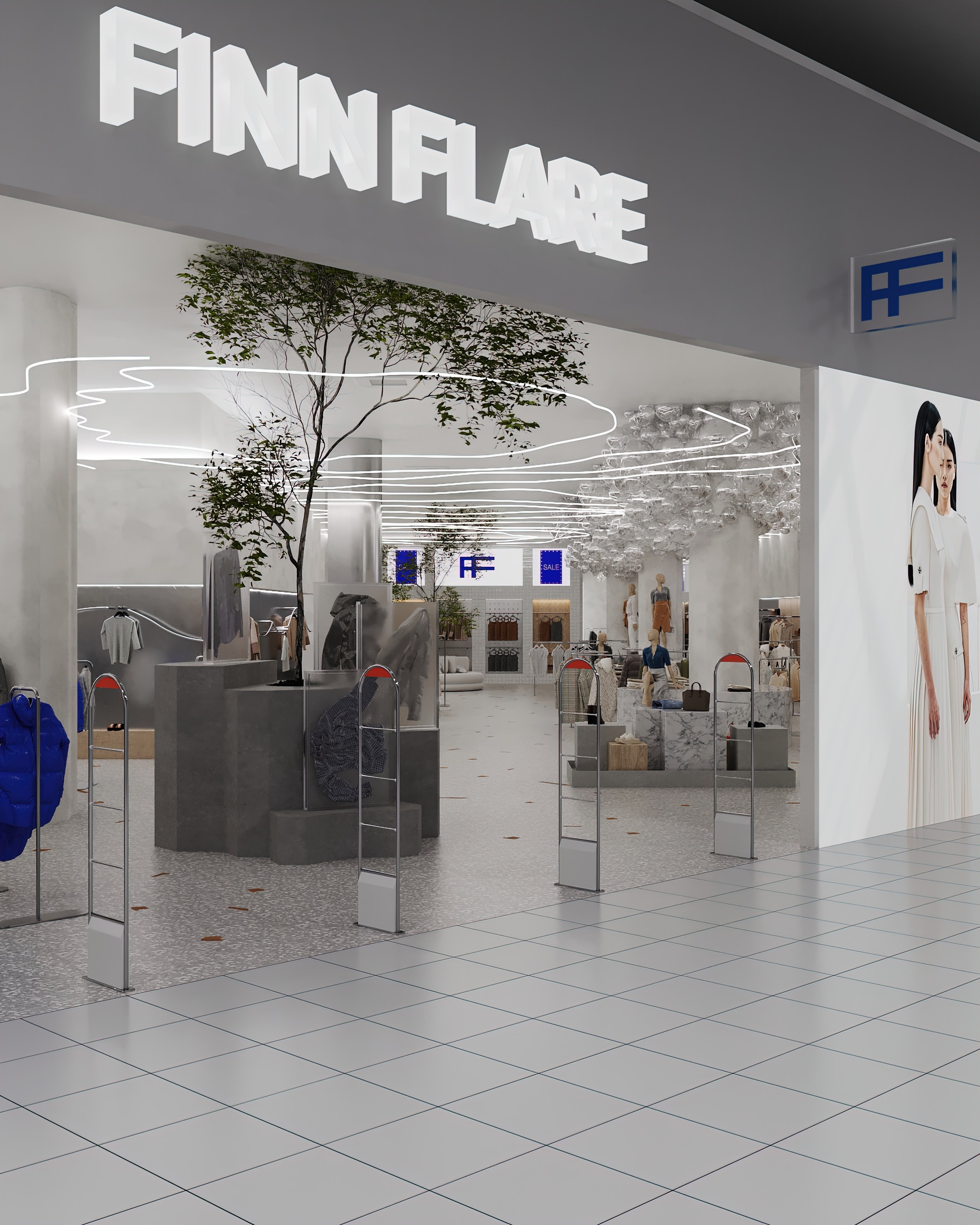 Commercial spaces. Interior design by Yuliya Shpeter