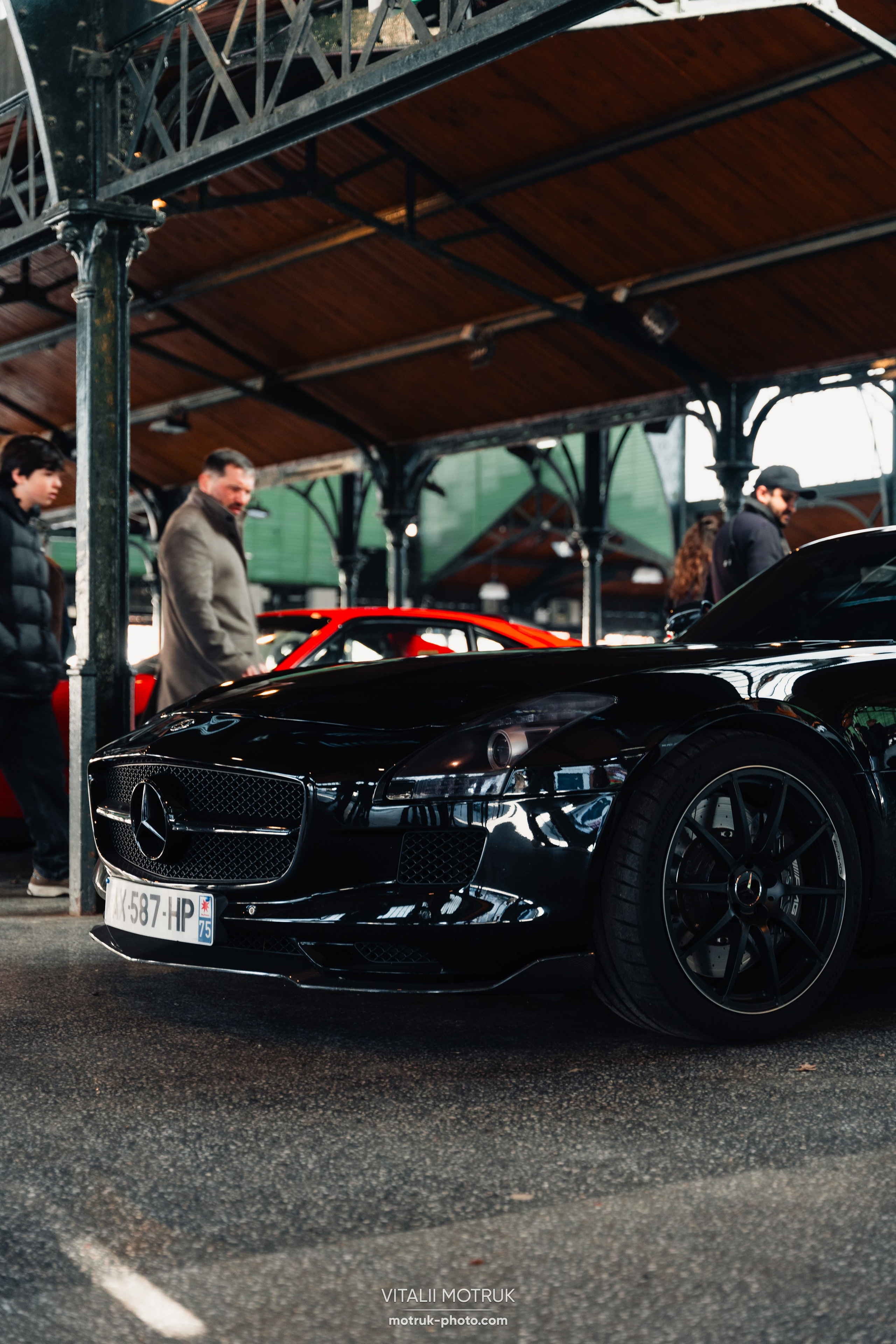 Rassemblement Colombes 16 fevrier 2025. Photographe de voitures à Paris — Vitalii Motruk