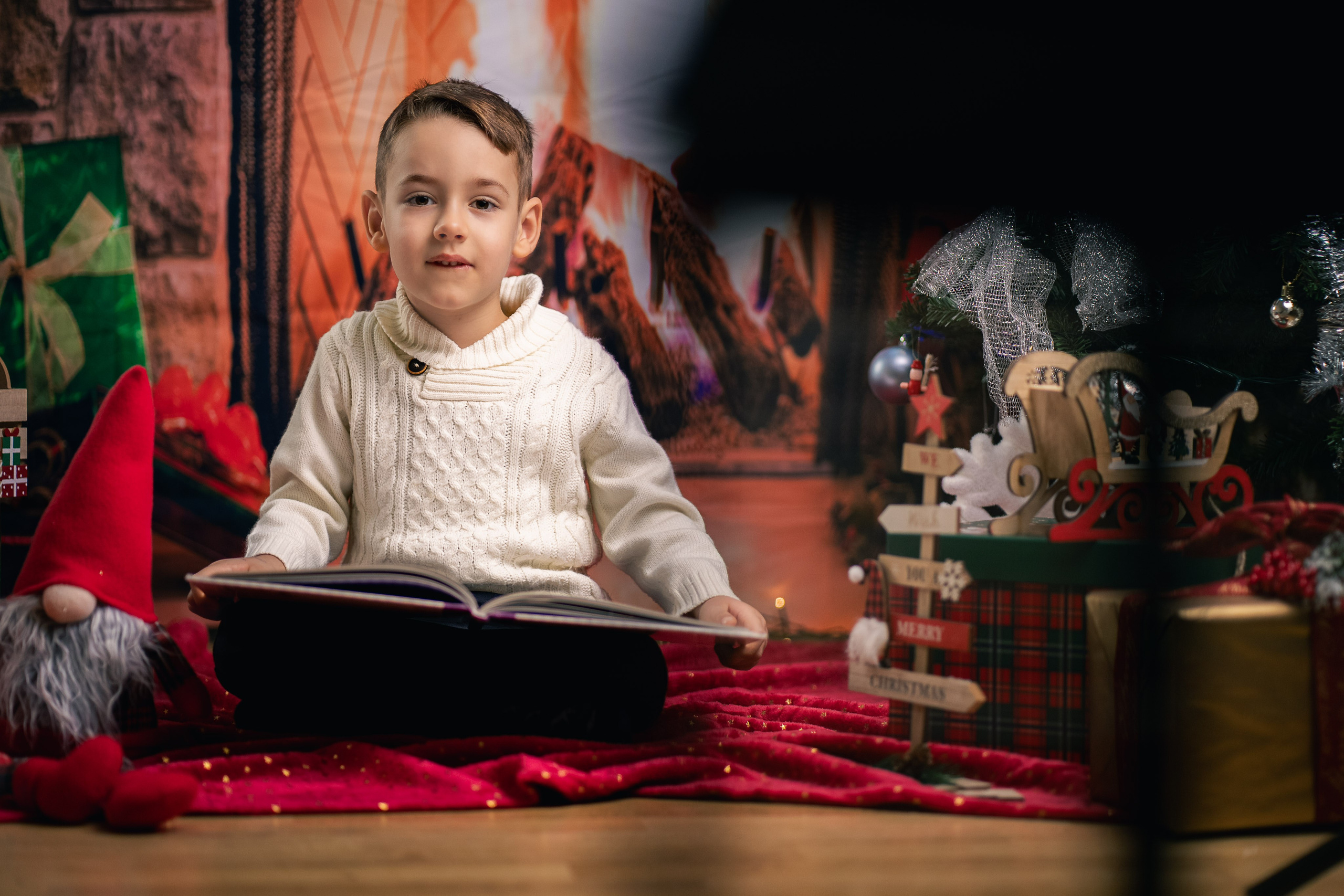 Sedinta foto Craciun — Gradinita Miniterra. Liviu Andrei - Fotograf