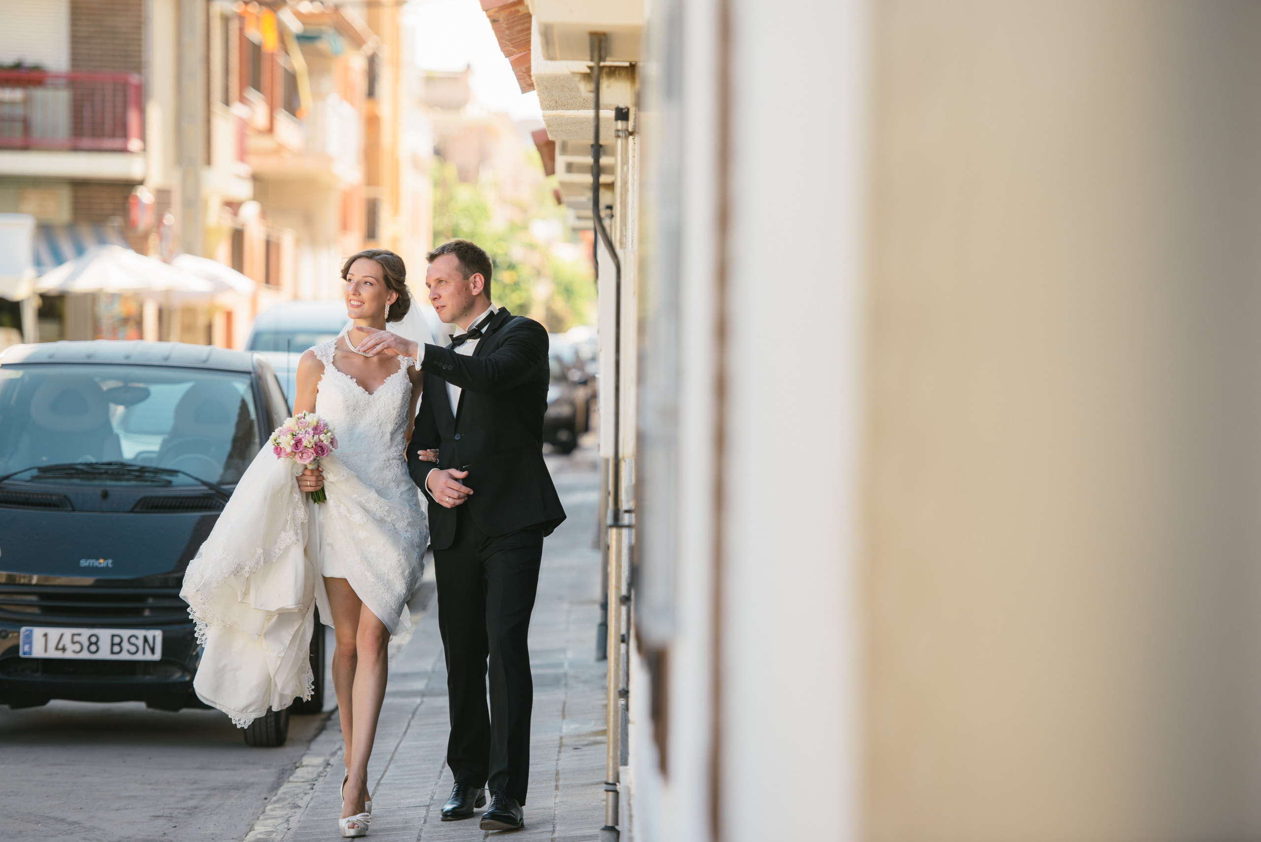 Oleg y Oxana, sesión de boda en Altafulla. Fotógrafo profesional Bilbao