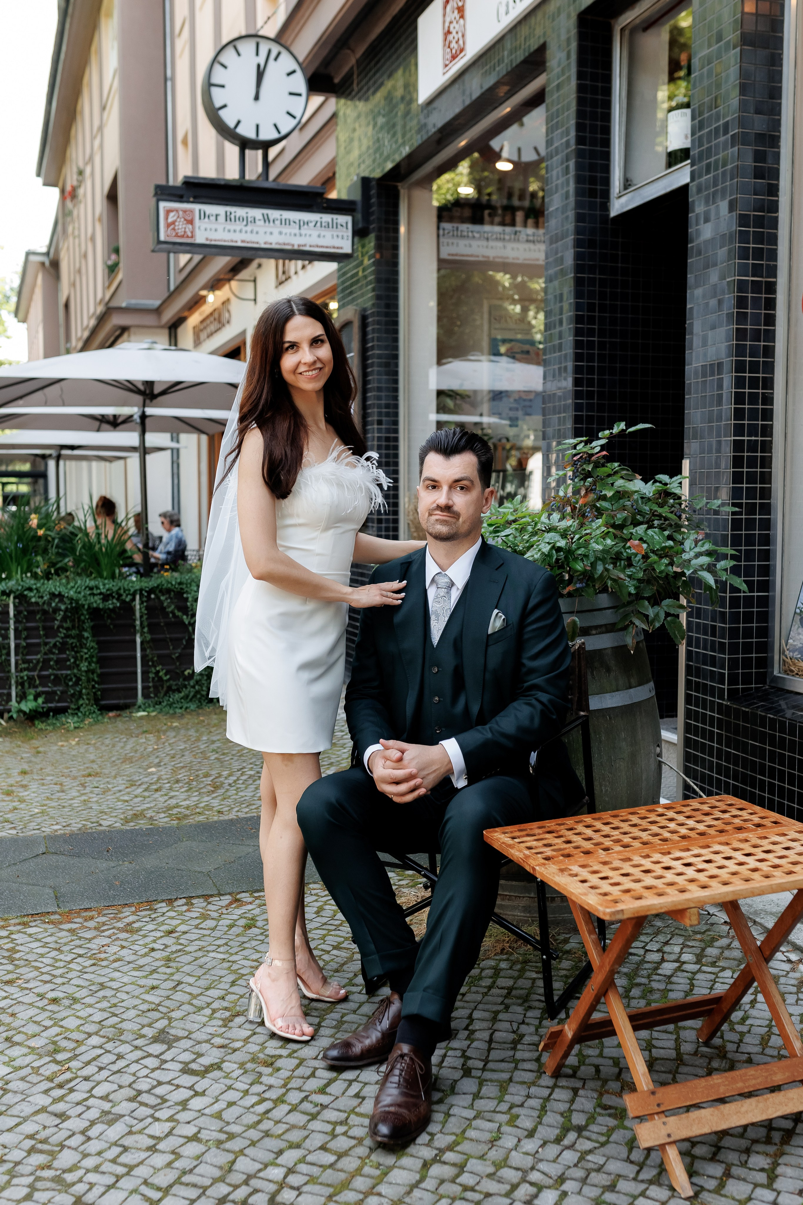 Jana & Max | Standesamtliche Hochzeit im Schmargendorf. Hochzeitsfotografie in Berlin Nataliia Schütze