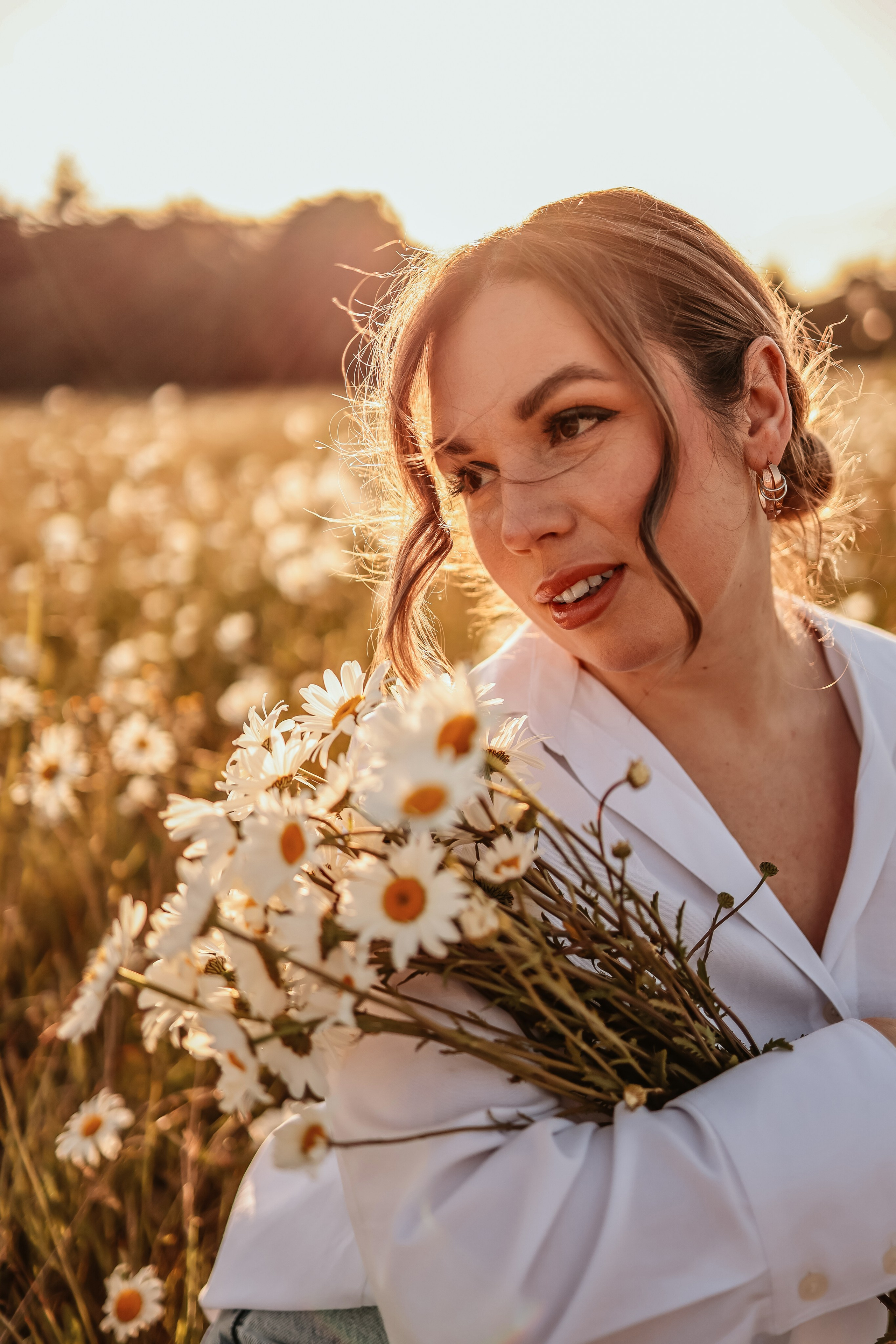 Daises. Photographer Co Dublin, Balbriggan — Agata Maliseva