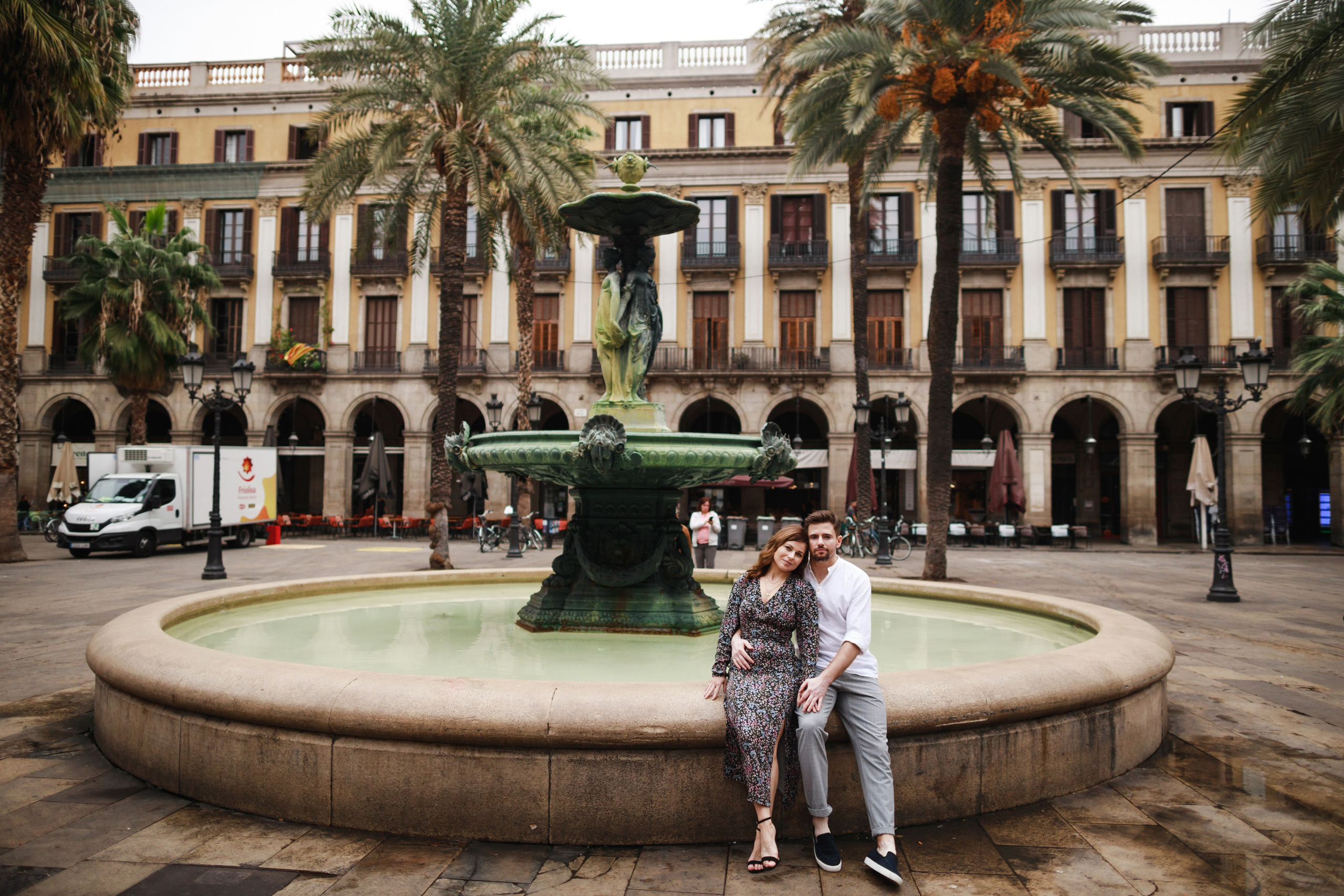 Damian i Monika. Фотограф в Барселоне Испании Маслик Юлия